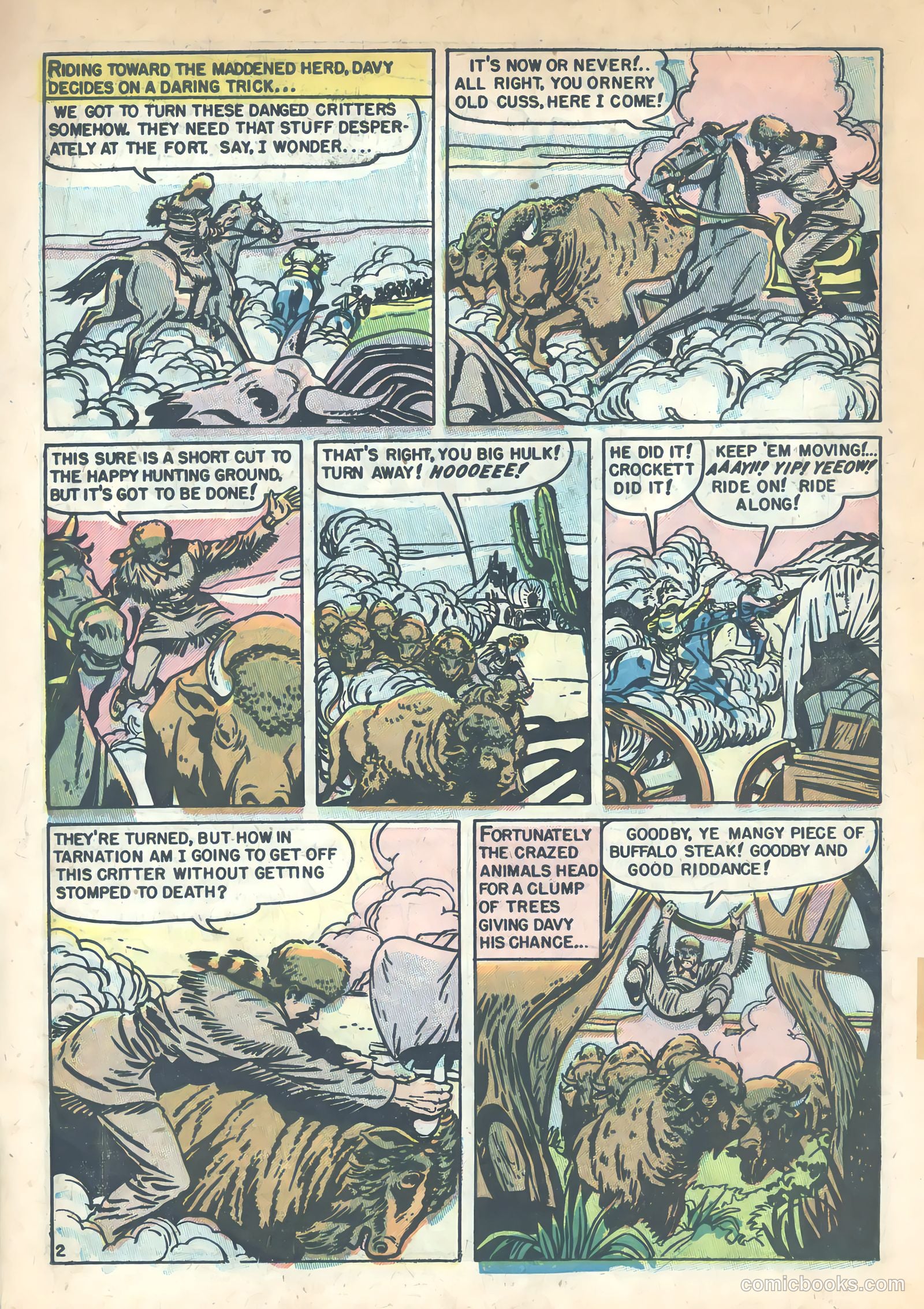 Wild Bill Hickok #17 (1954) — page 18 of 36
