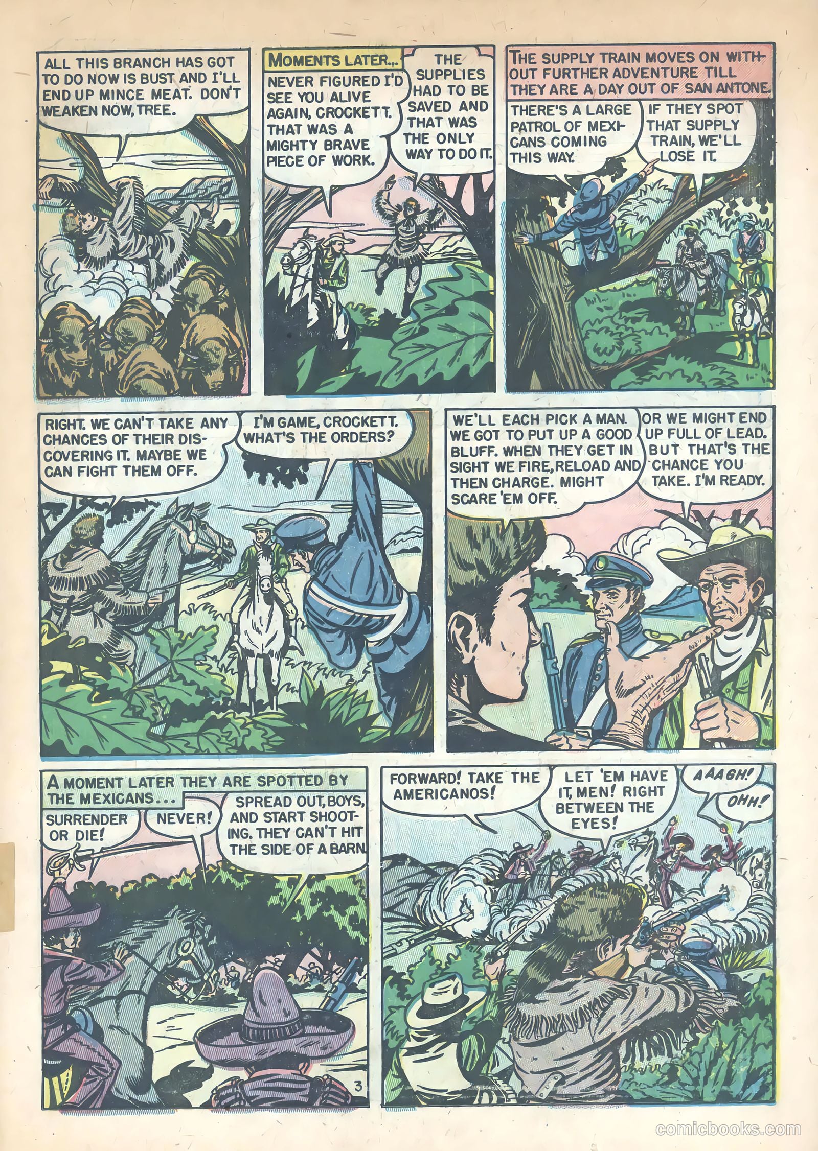 Wild Bill Hickok #17 (1954) — page 19 of 36