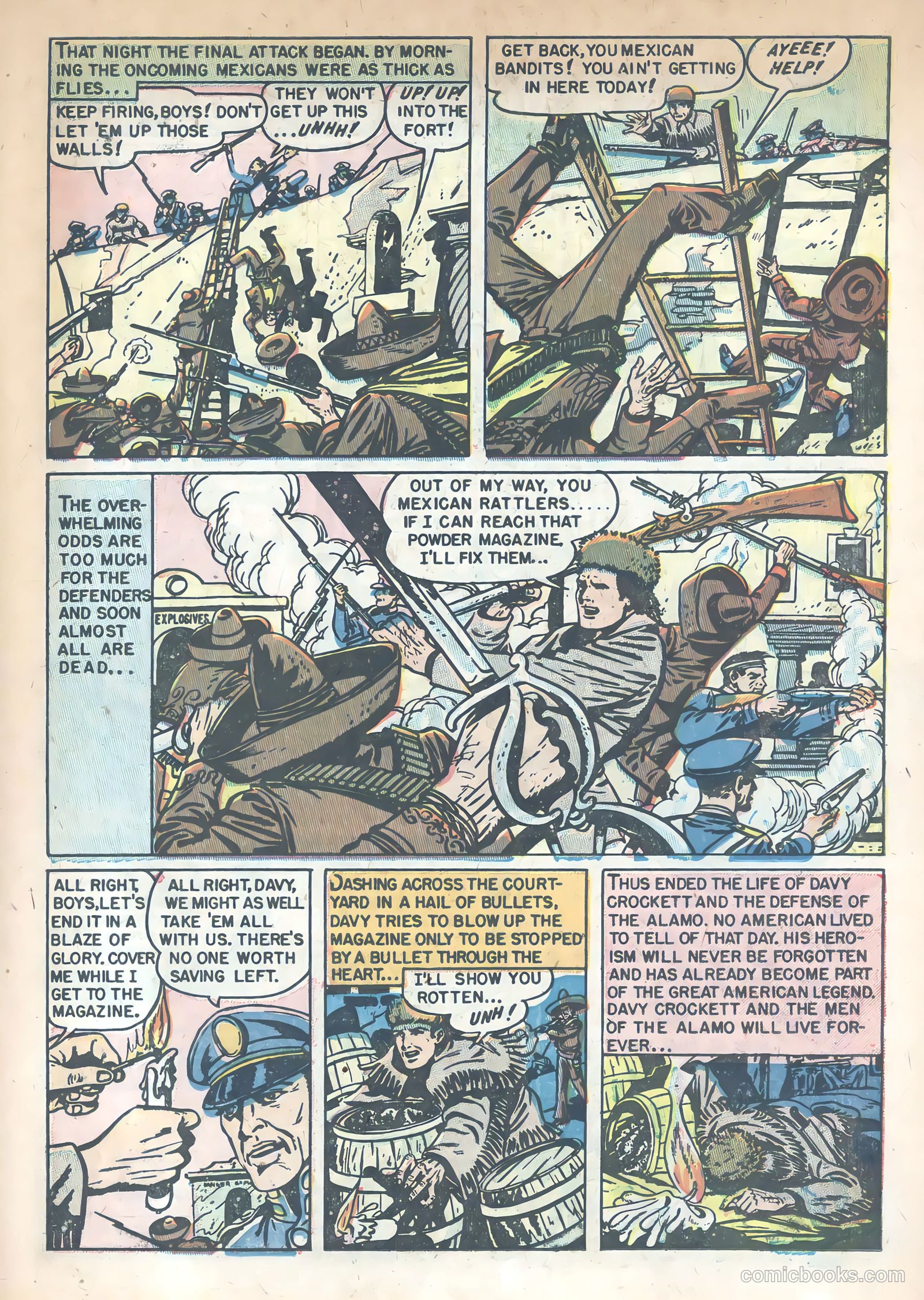 Wild Bill Hickok #17 (1954) — page 23 of 36