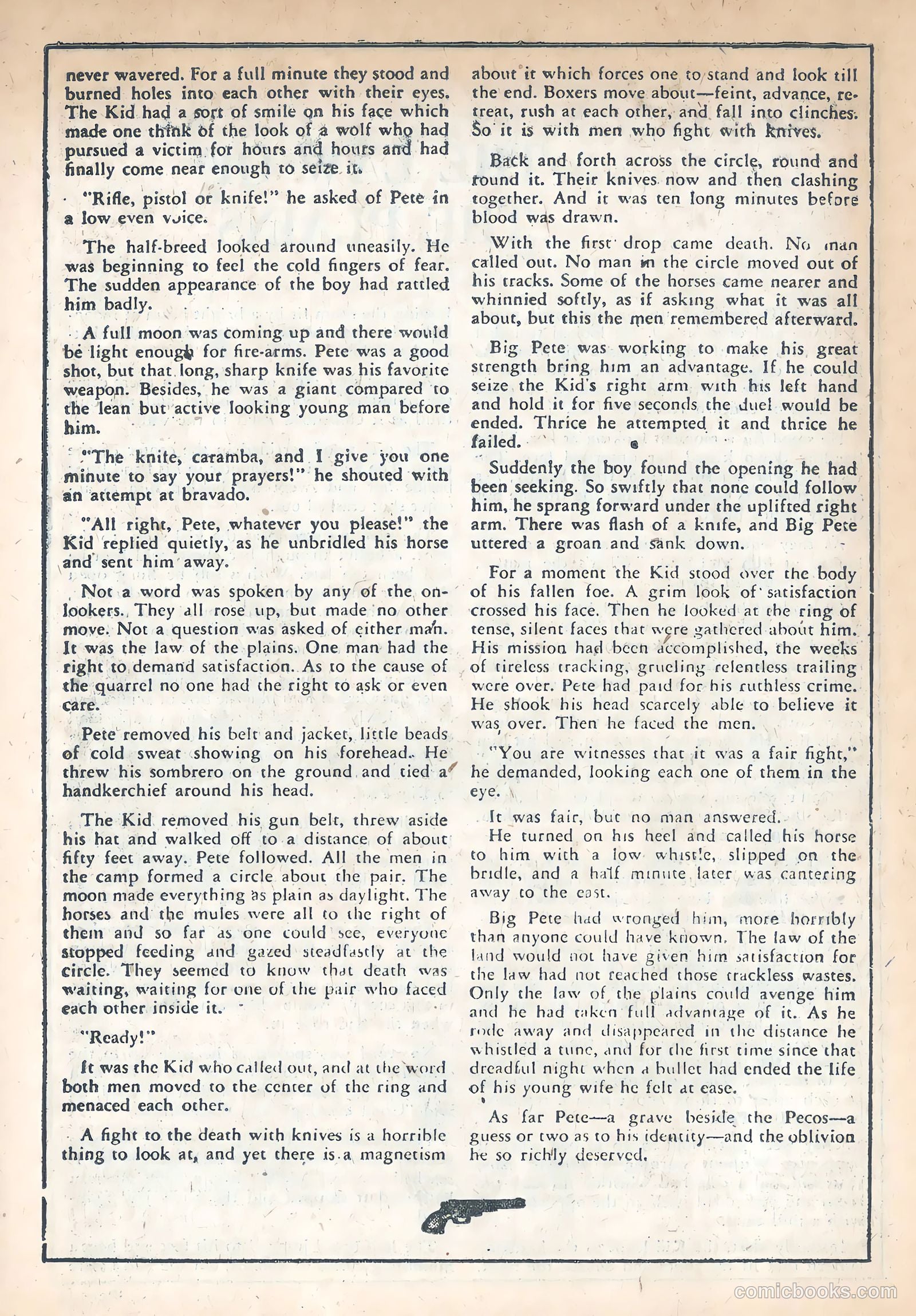 Wild Bill Hickok #17 (1954) — page 26 of 36