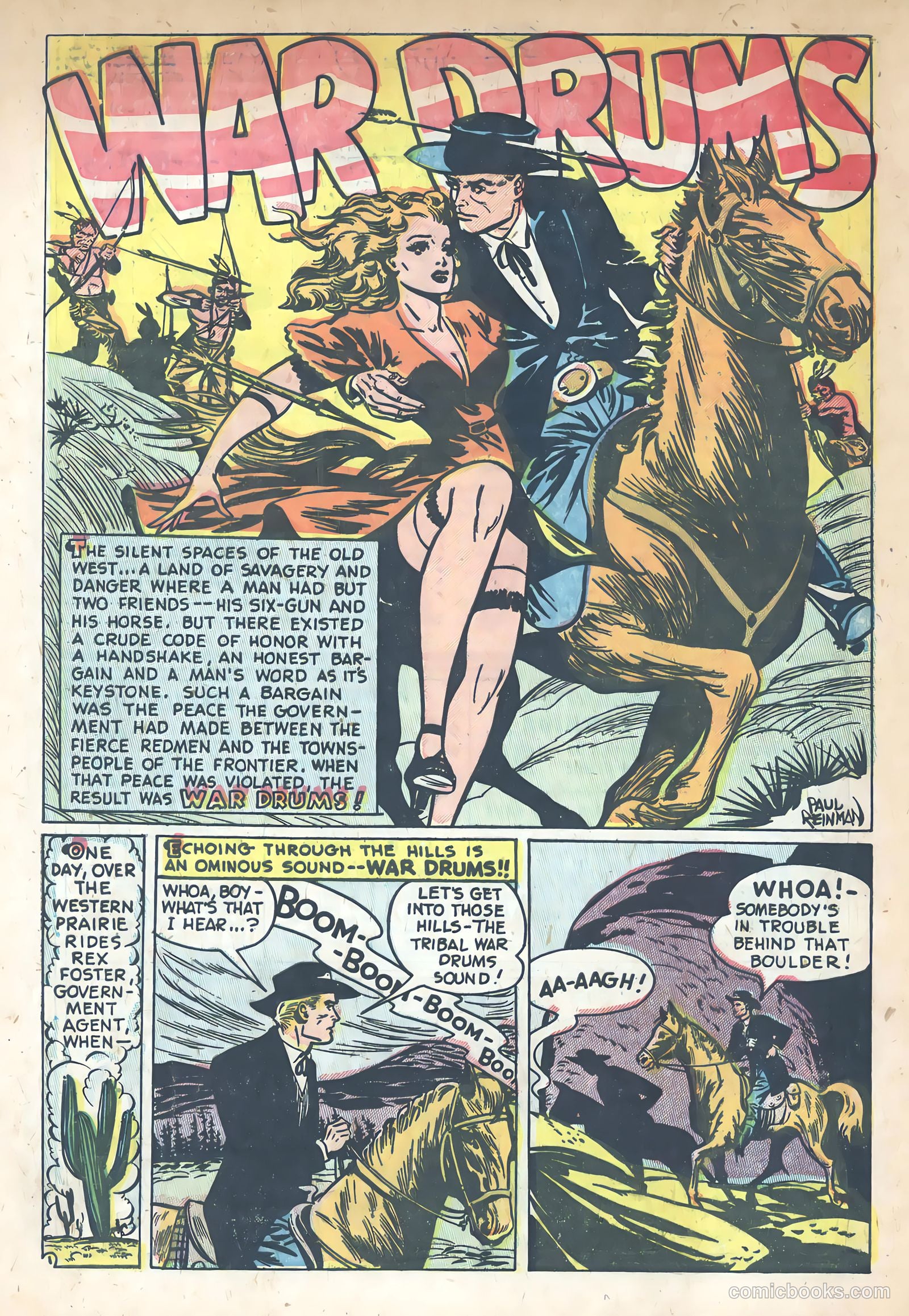 Wild Bill Hickok #17 (1954) — page 28 of 36
