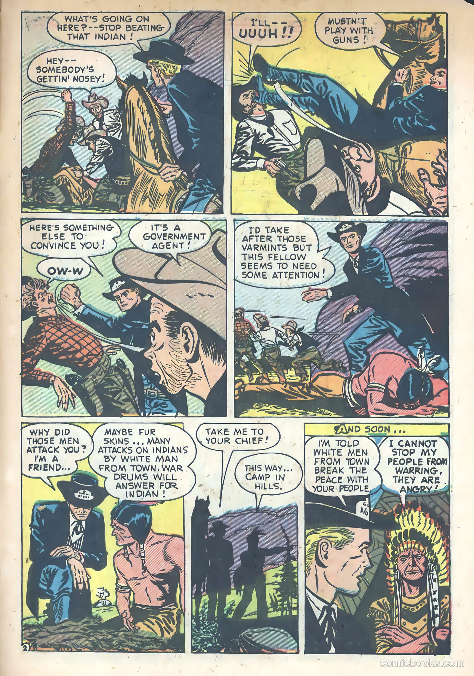 Wild Bill Hickok #17 (1954) — page 29 of 36