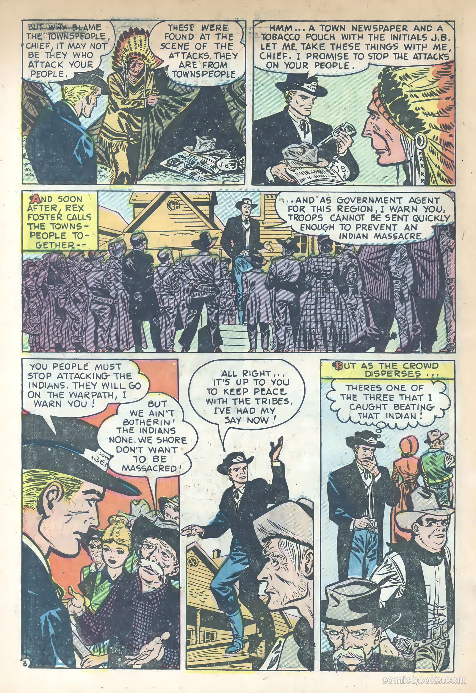 Wild Bill Hickok #17 (1954) — page 30 of 36