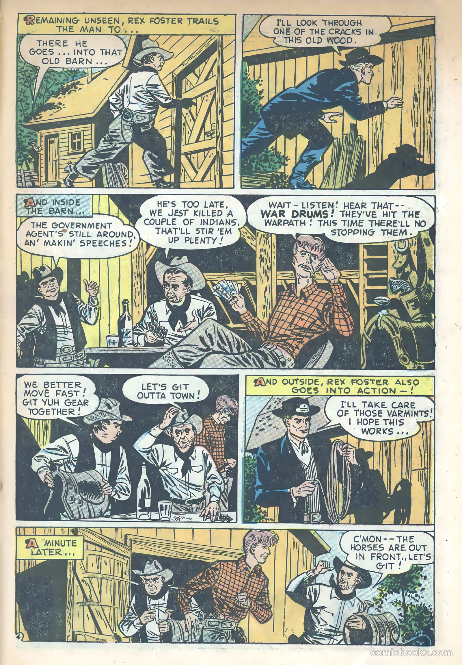 Wild Bill Hickok #17 (1954) — page 31 of 36