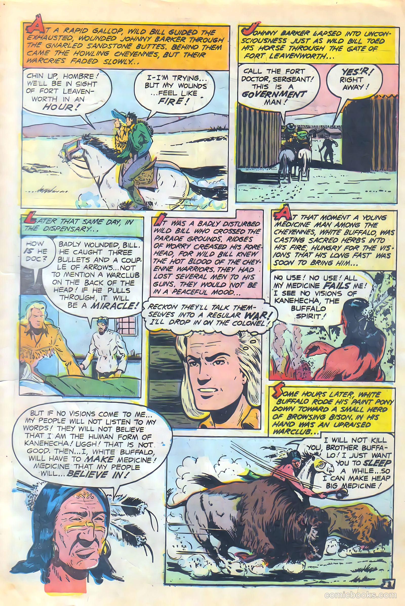 Wild Bill Hickok #18 (1954) — page 5 of 38