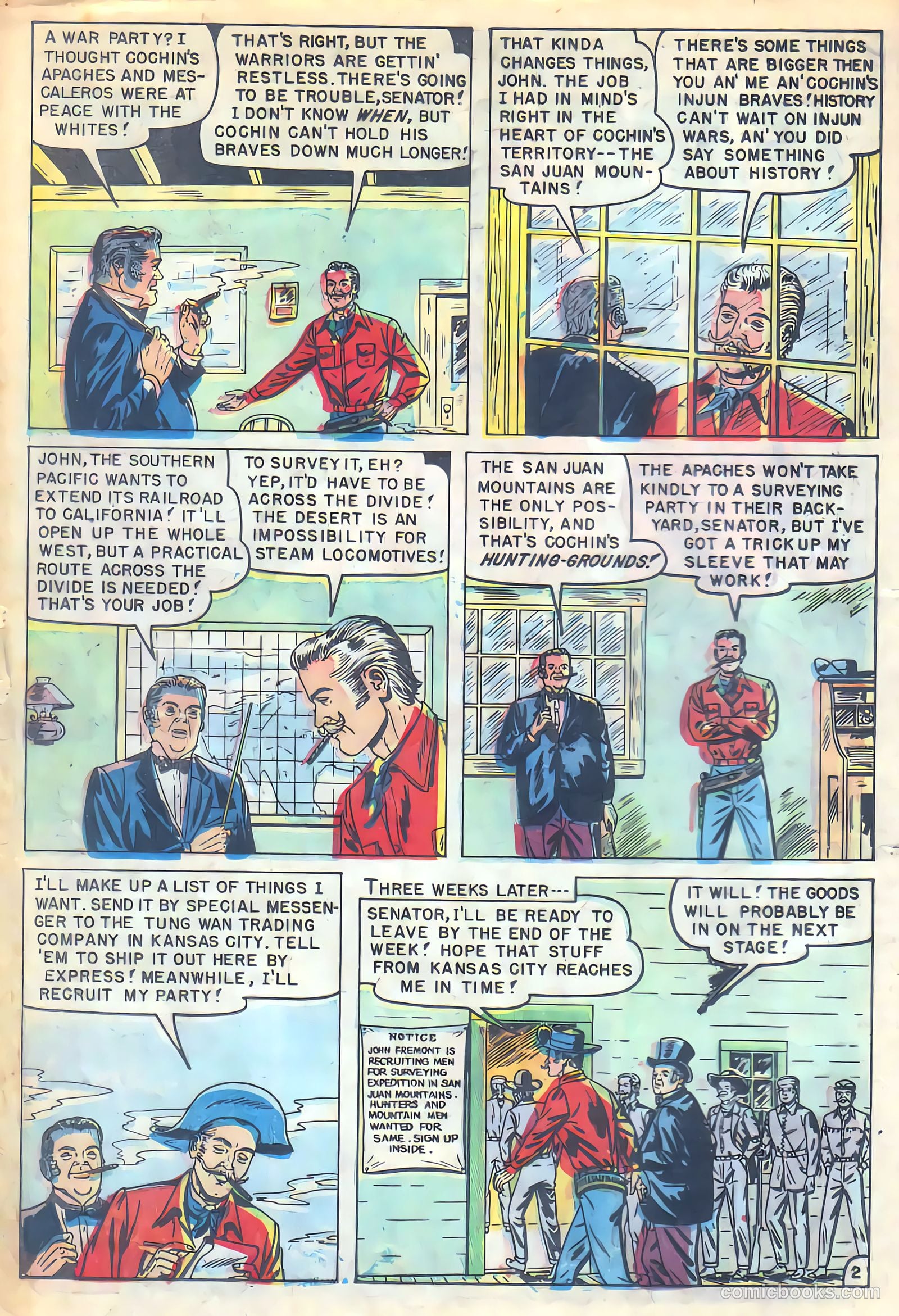 Wild Bill Hickok #18 (1954) — page 18 of 38