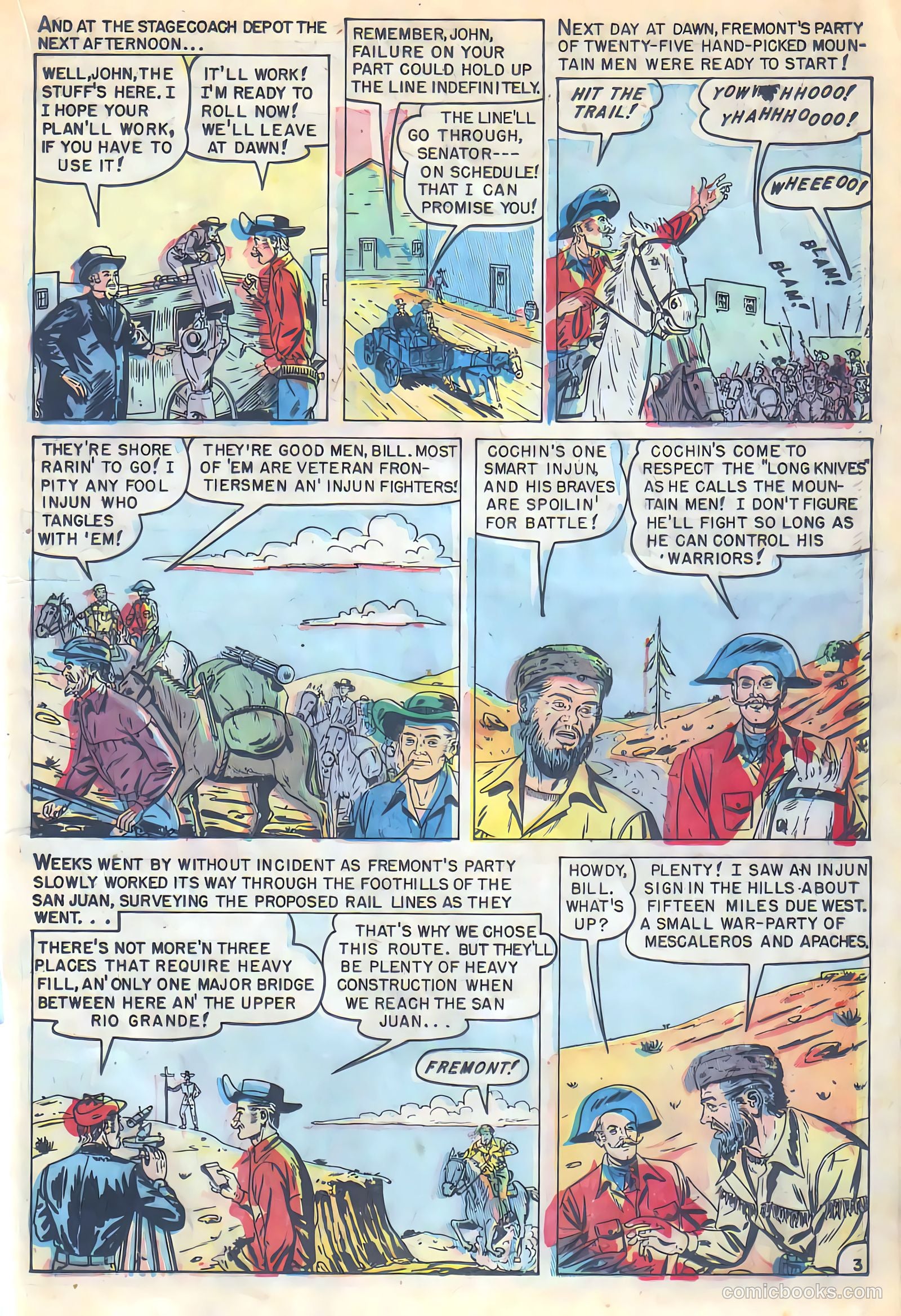 Wild Bill Hickok #18 (1954) — page 19 of 38