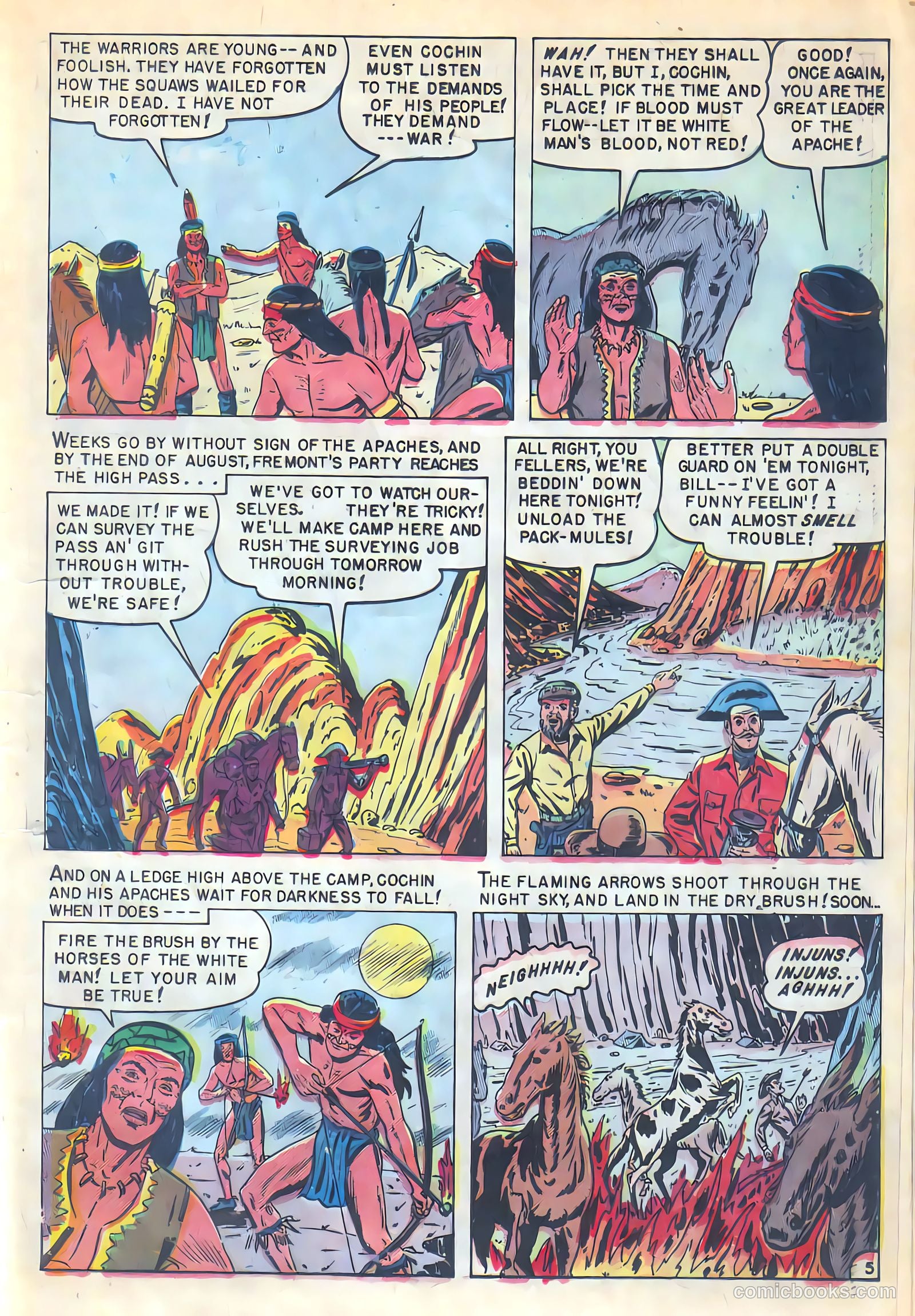 Wild Bill Hickok #18 (1954) — page 21 of 38