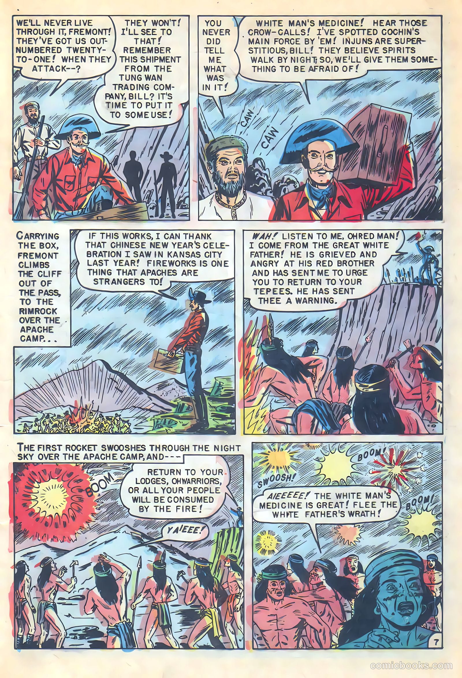 Wild Bill Hickok #18 (1954) — page 23 of 38