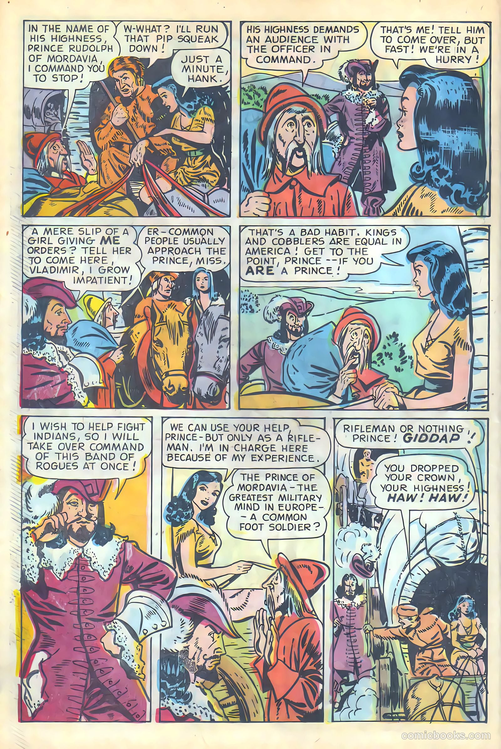 Wild Bill Hickok #18 (1954) — page 26 of 38