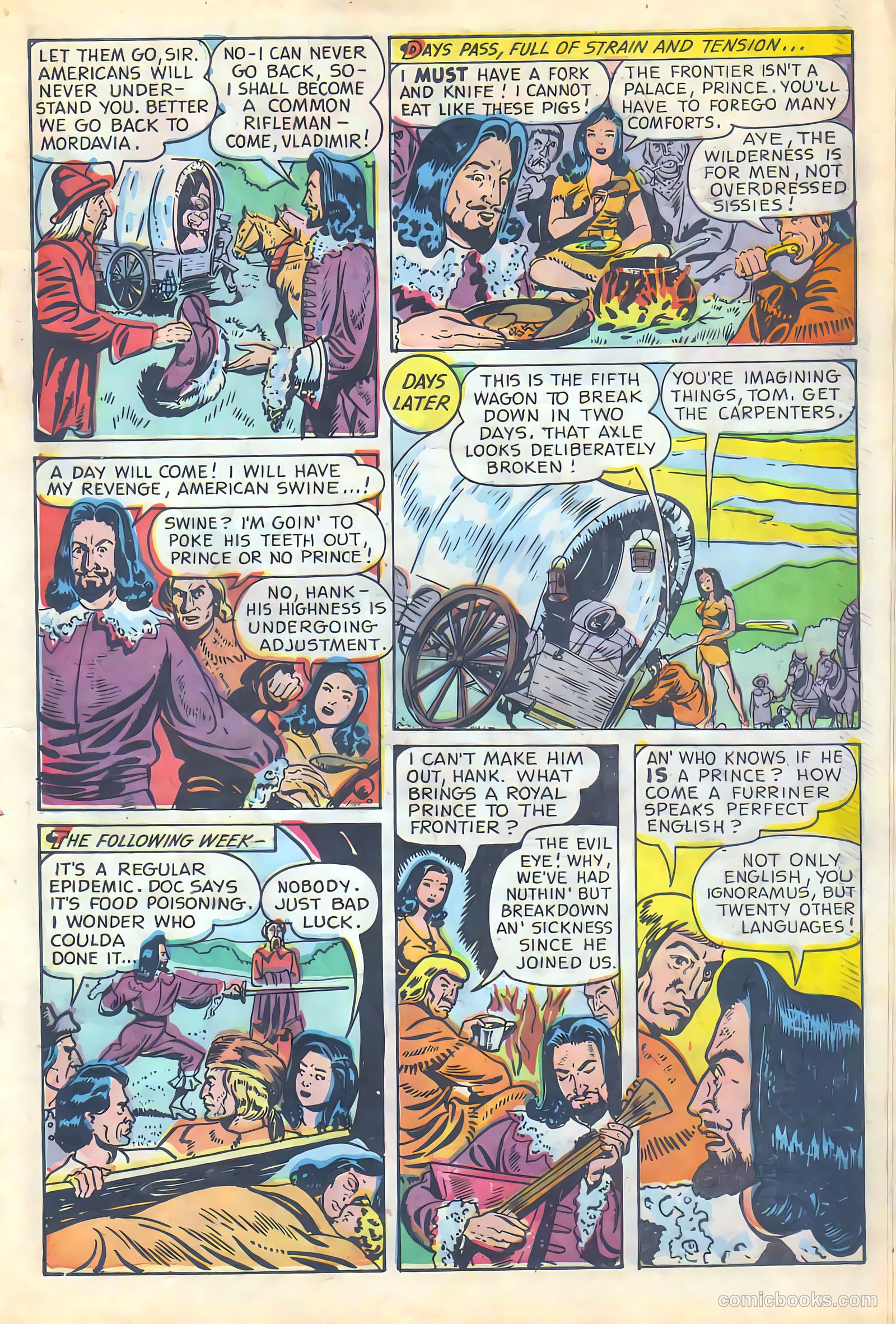 Wild Bill Hickok #18 (1954) — page 27 of 38