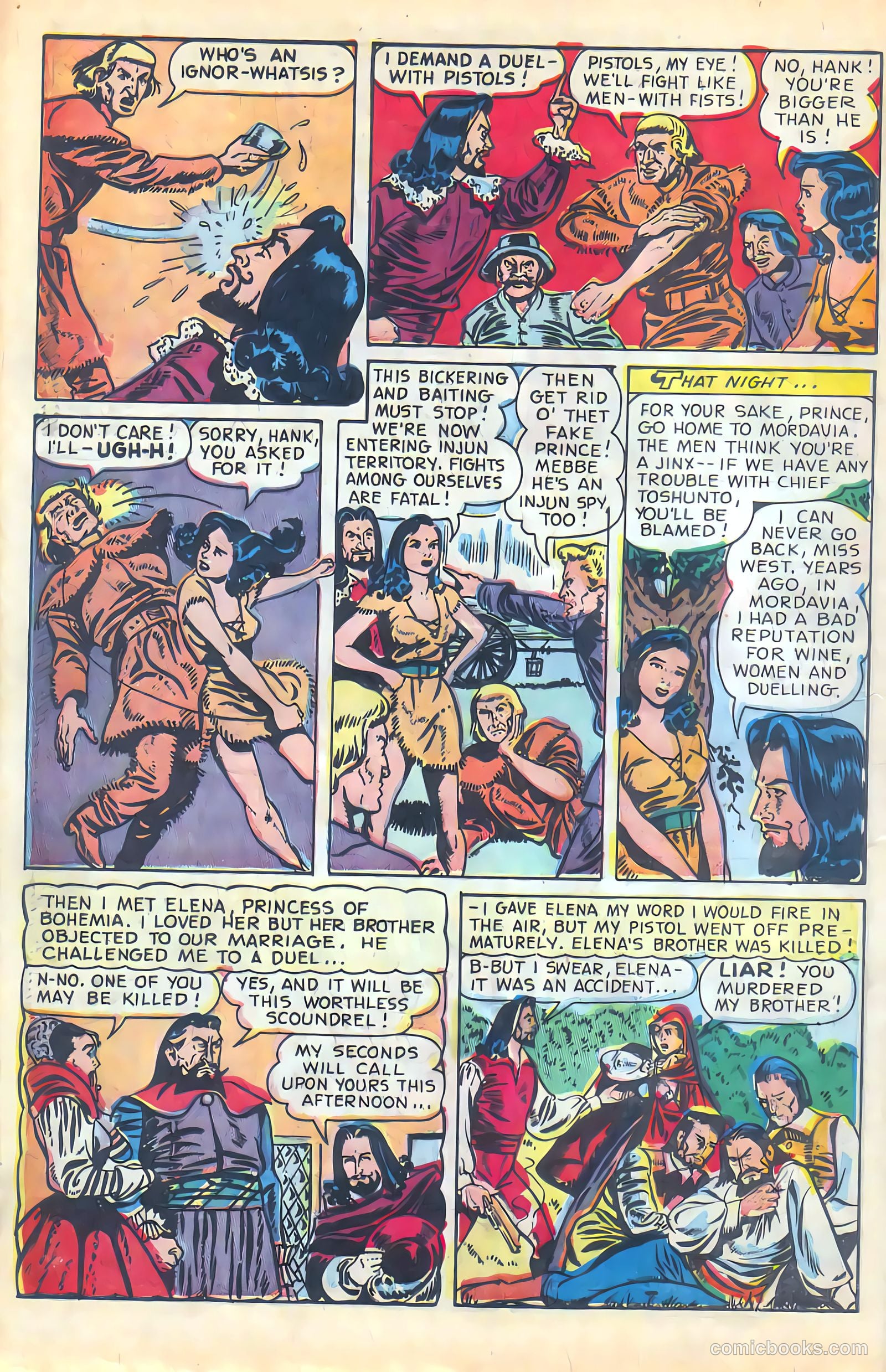 Wild Bill Hickok #18 (1954) — page 28 of 38