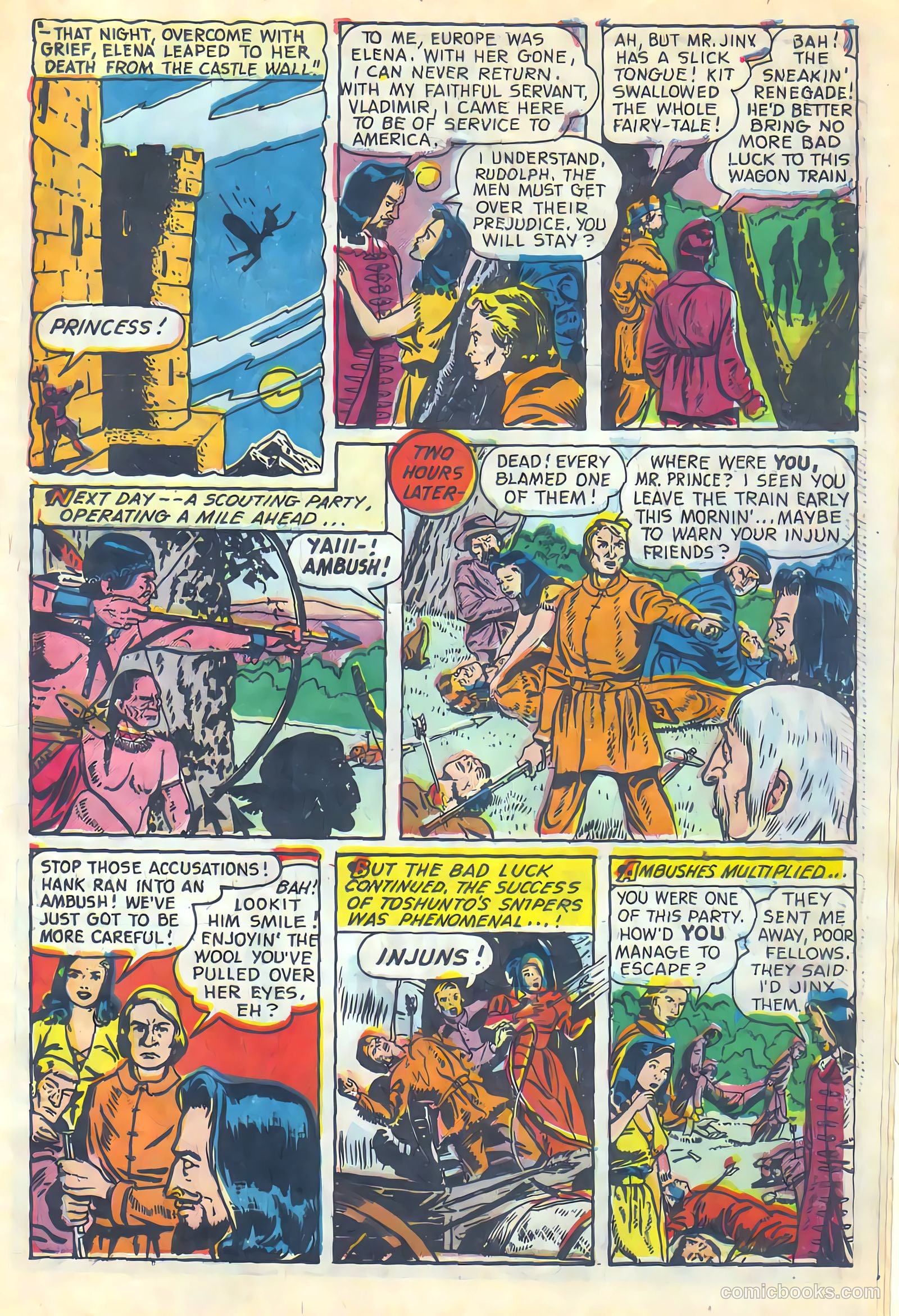 Wild Bill Hickok #18 (1954) — page 29 of 38