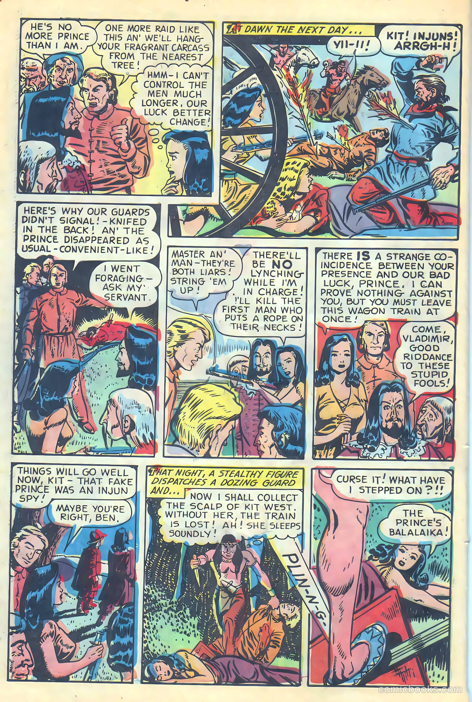Wild Bill Hickok #18 (1954) — page 30 of 38