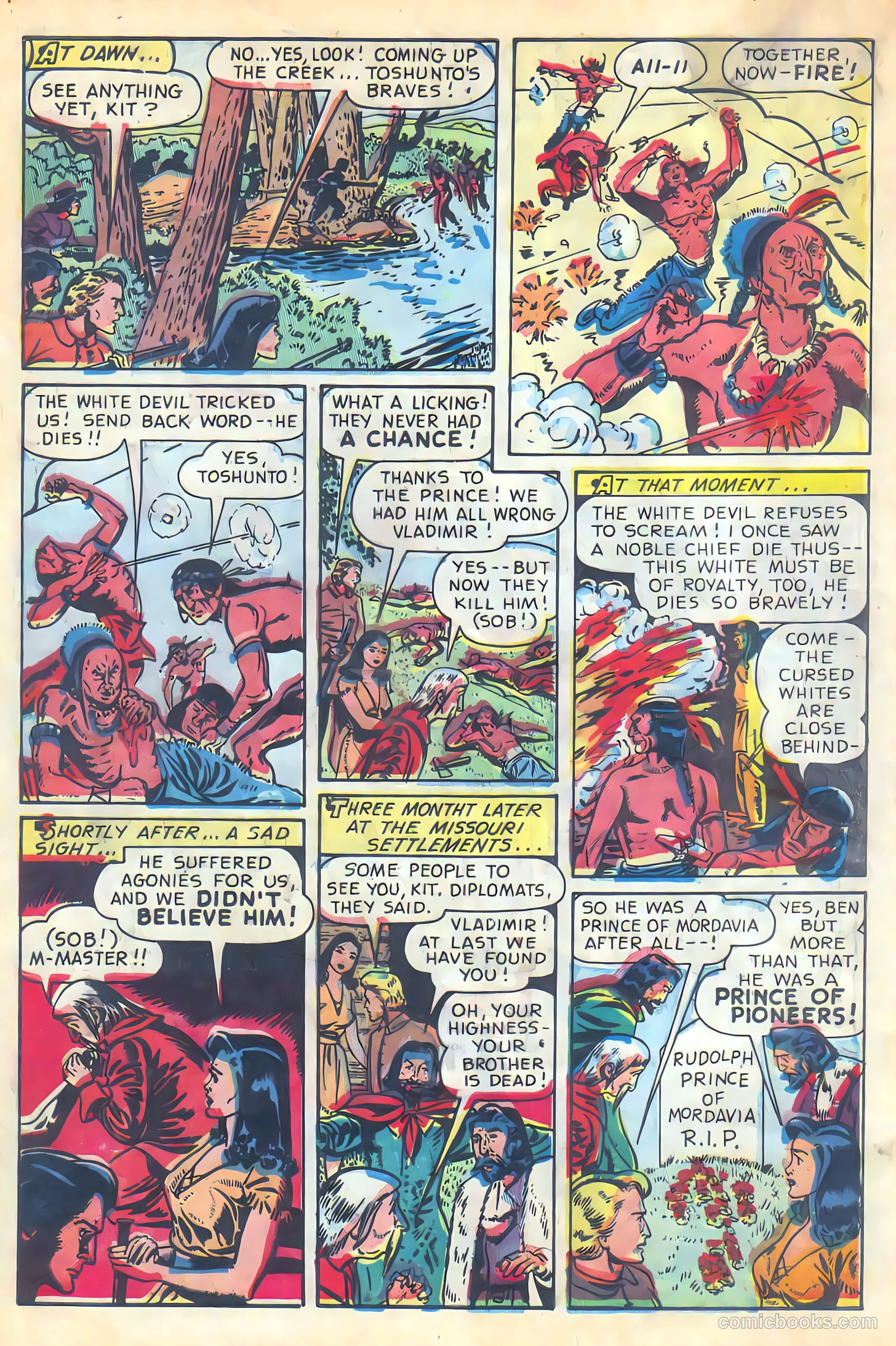 Wild Bill Hickok #18 (1954) — page 32 of 38