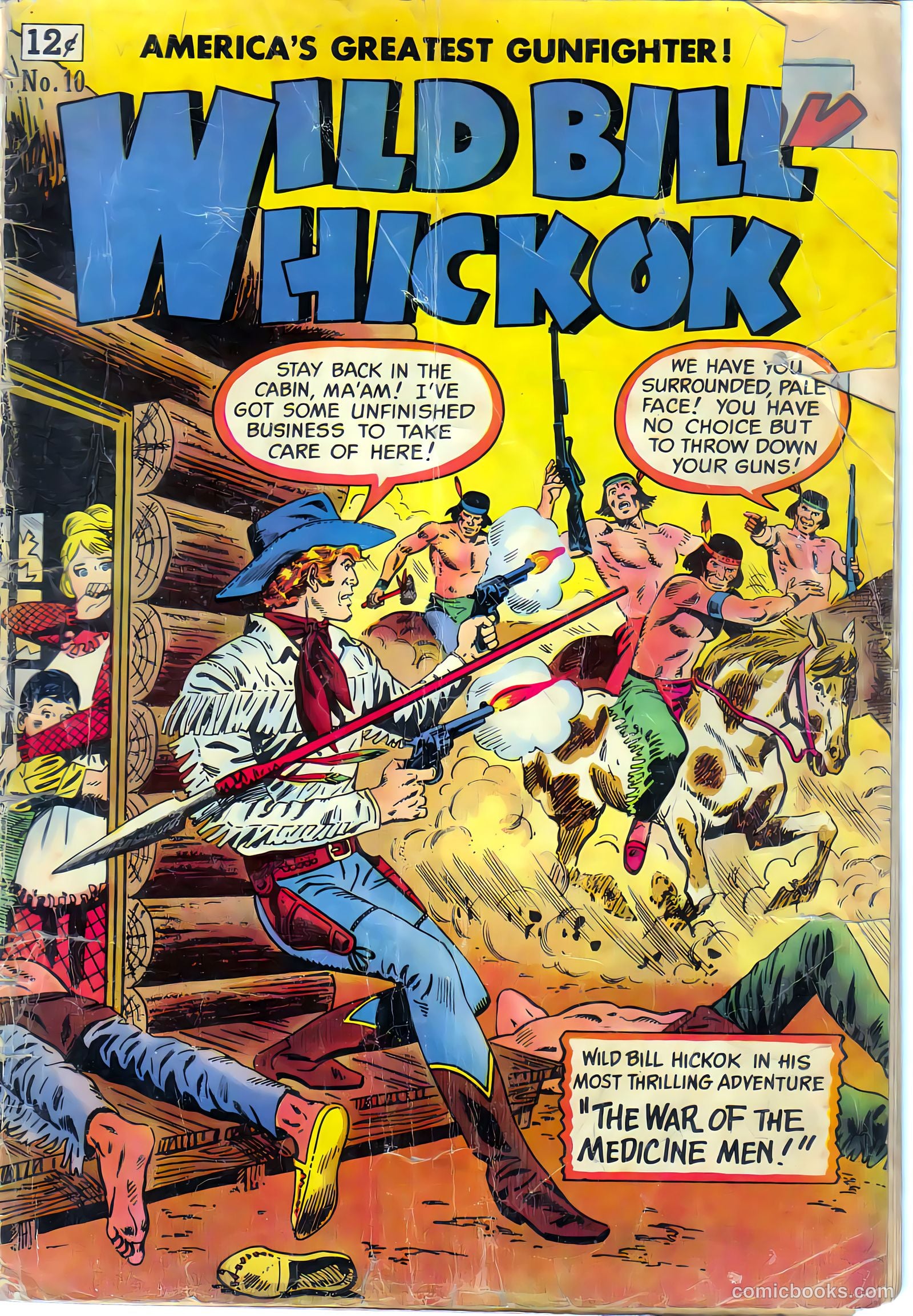 Wild Bill Hickok #18 (1954) — page 37 of 38