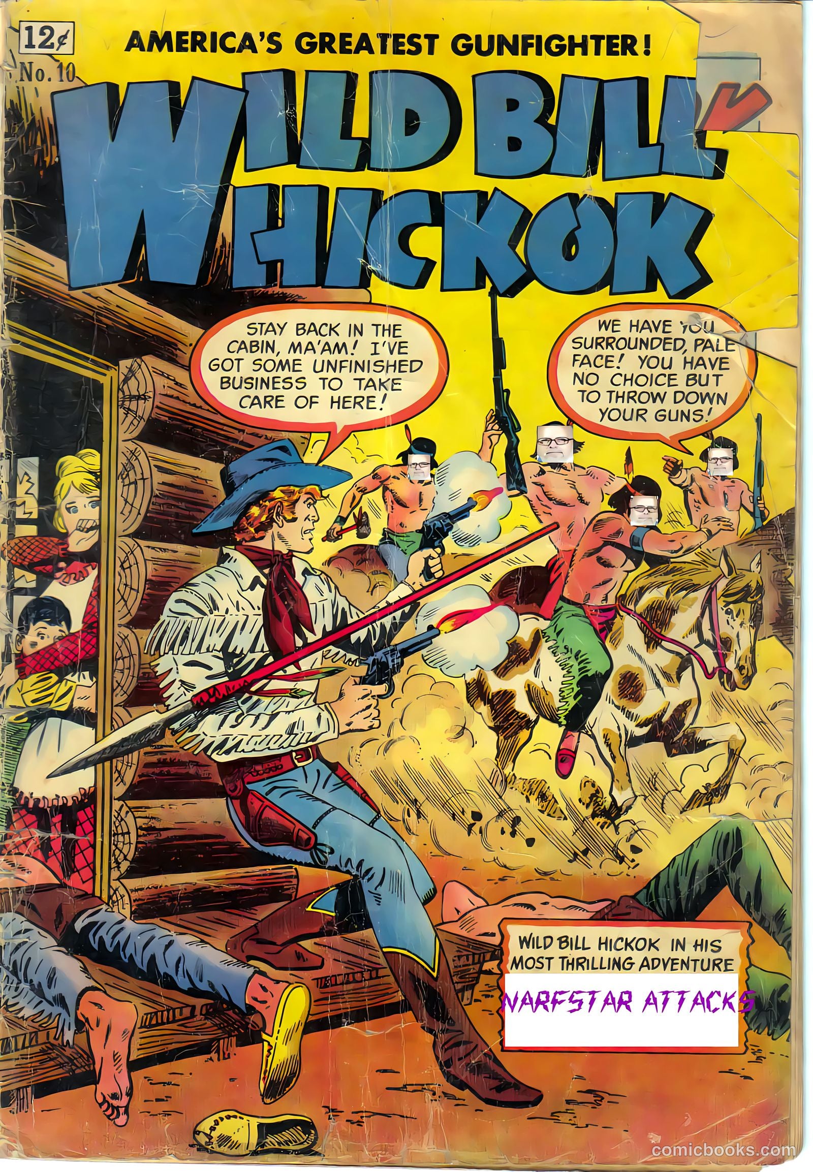 Wild Bill Hickok #18 (1954) — page 38 of 38