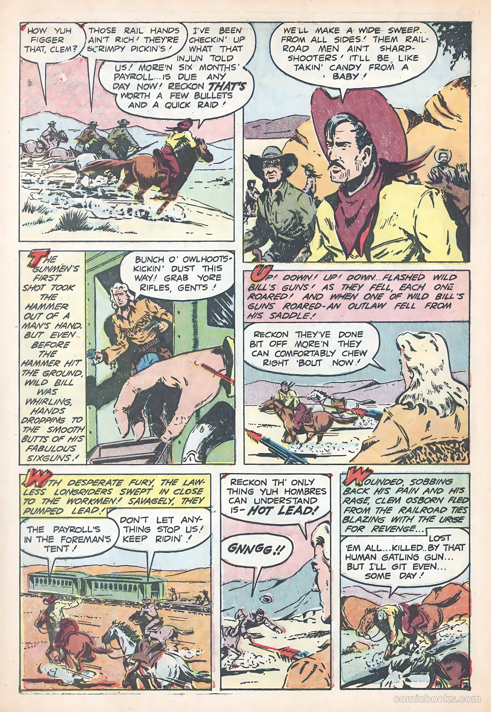 Wild Bill Hickok #19 (1954) — page 4 of 36