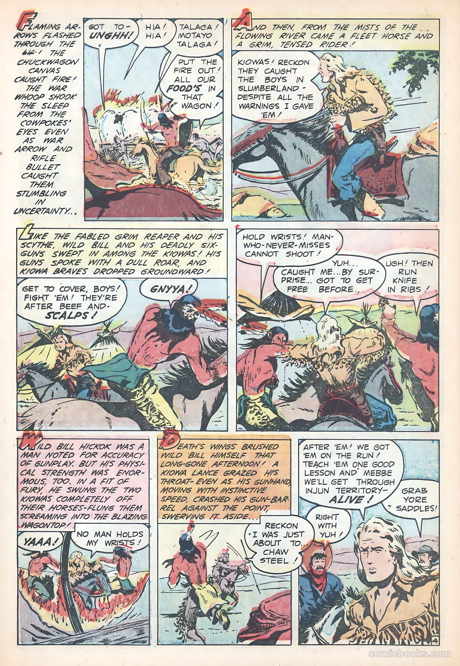 Wild Bill Hickok #19 (1954) — page 6 of 36
