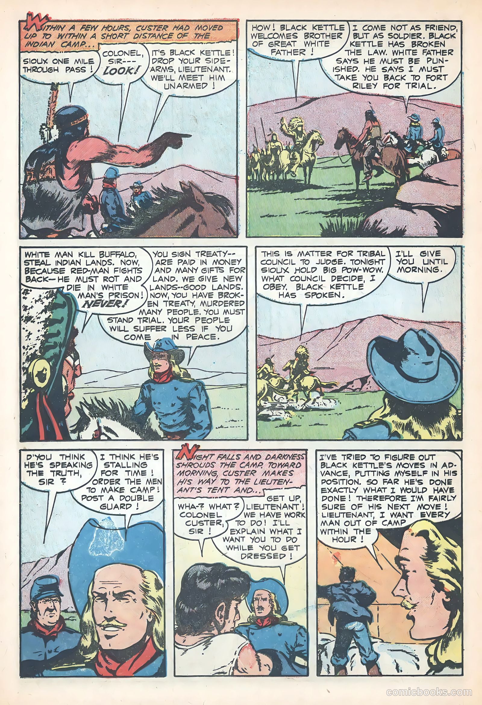 Wild Bill Hickok #19 (1954) — page 14 of 36