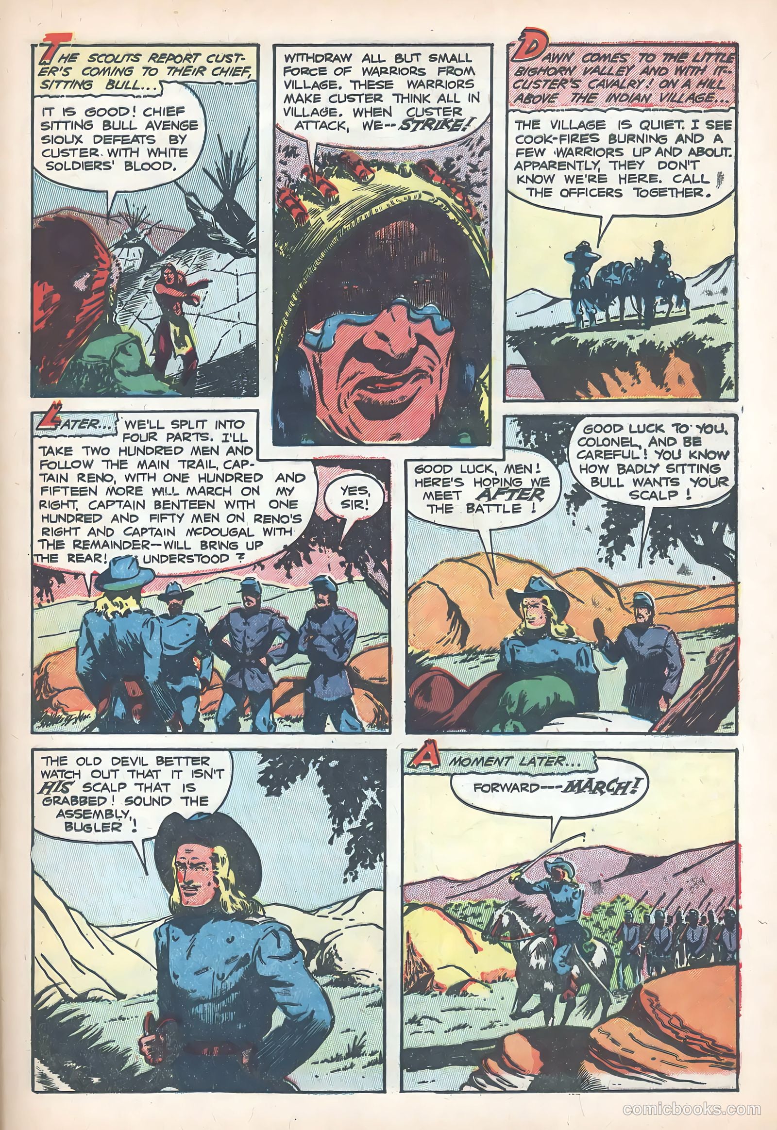 Wild Bill Hickok #19 (1954) — page 21 of 36