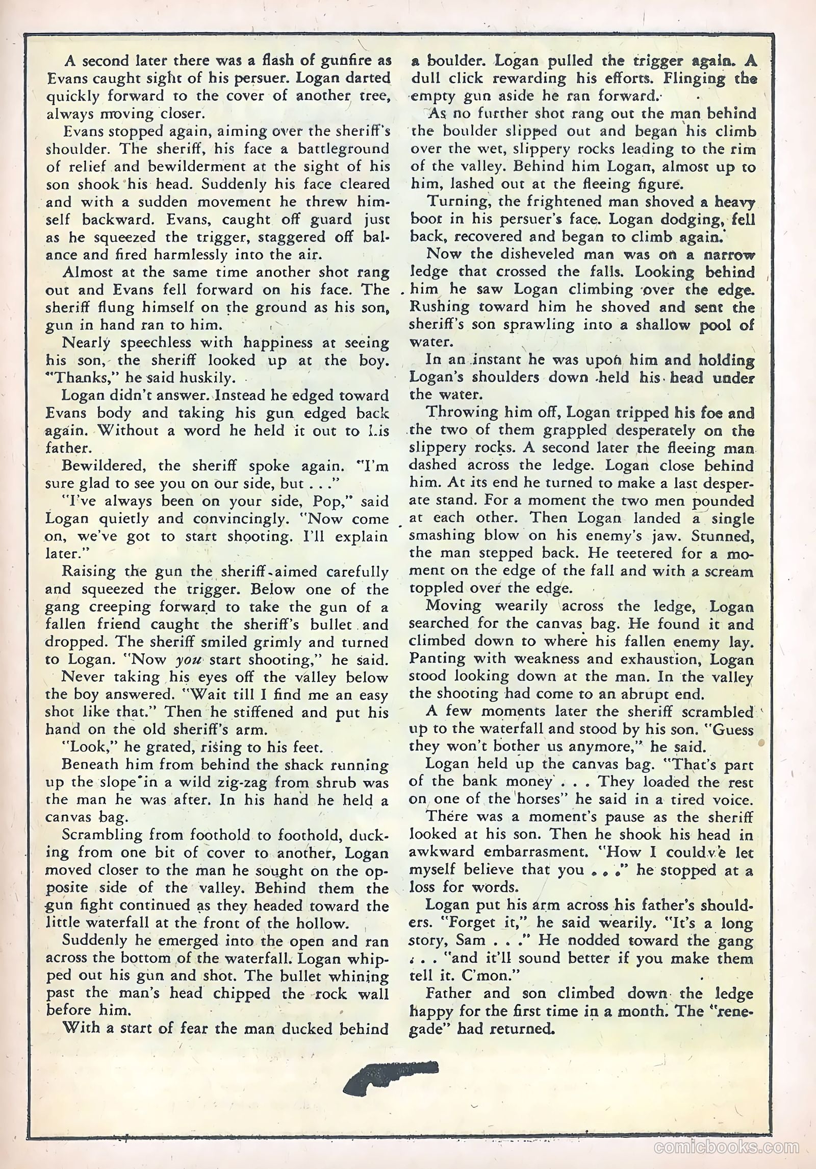 Wild Bill Hickok #19 (1954) — page 25 of 36