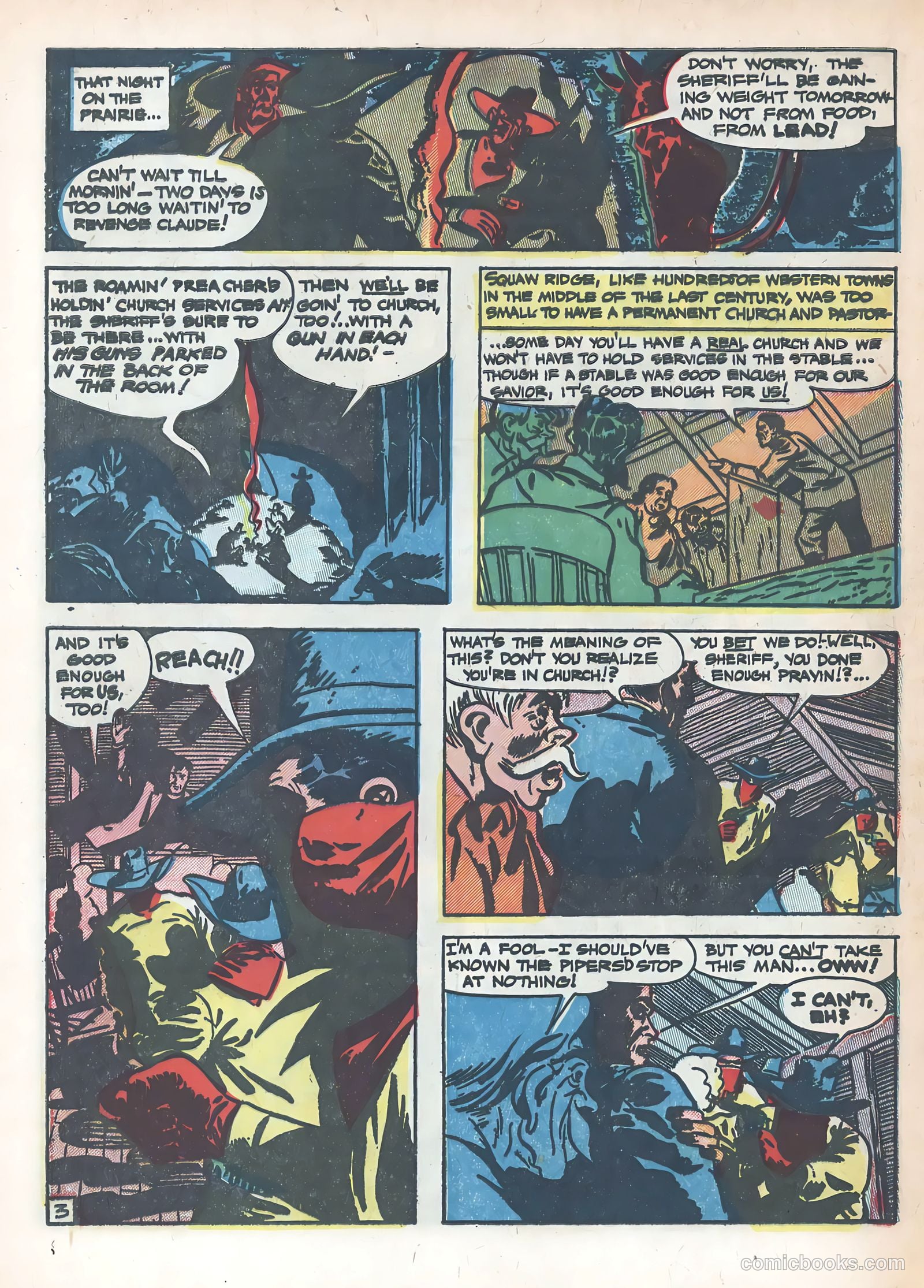 Wild Bill Hickok #19 (1954) — page 28 of 36
