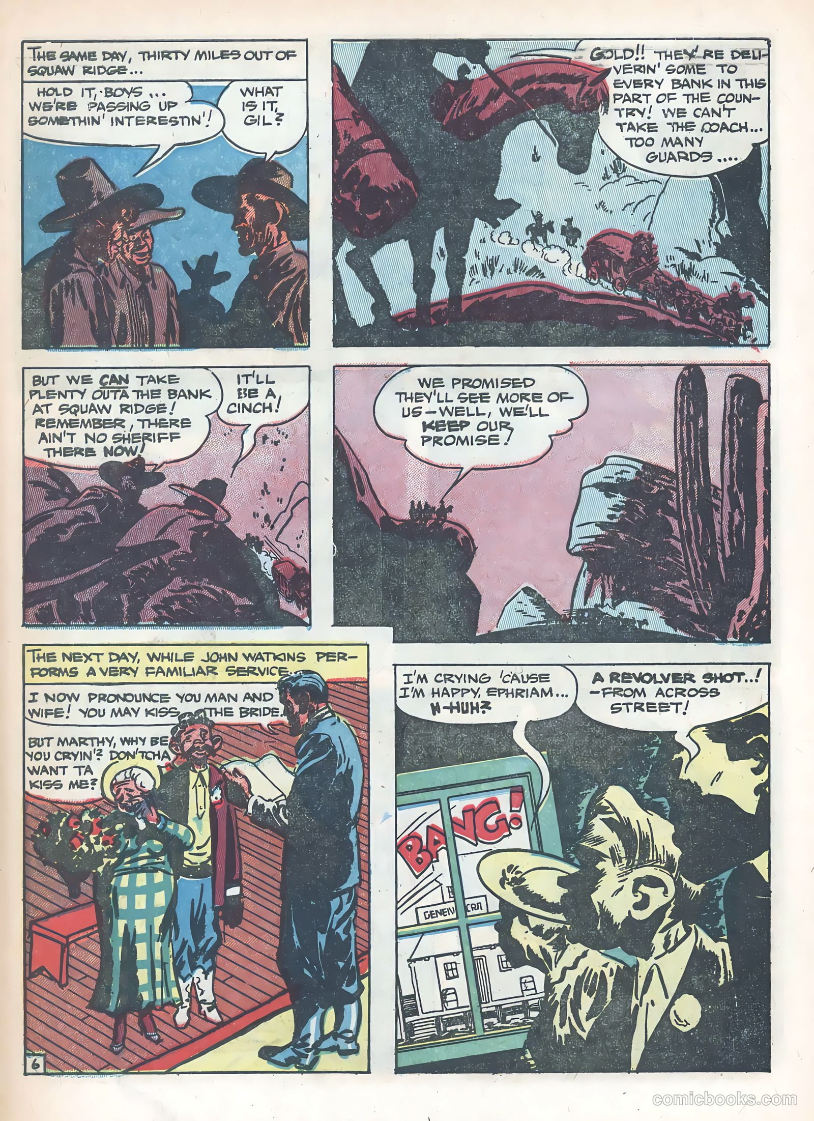 Wild Bill Hickok #19 (1954) — page 31 of 36
