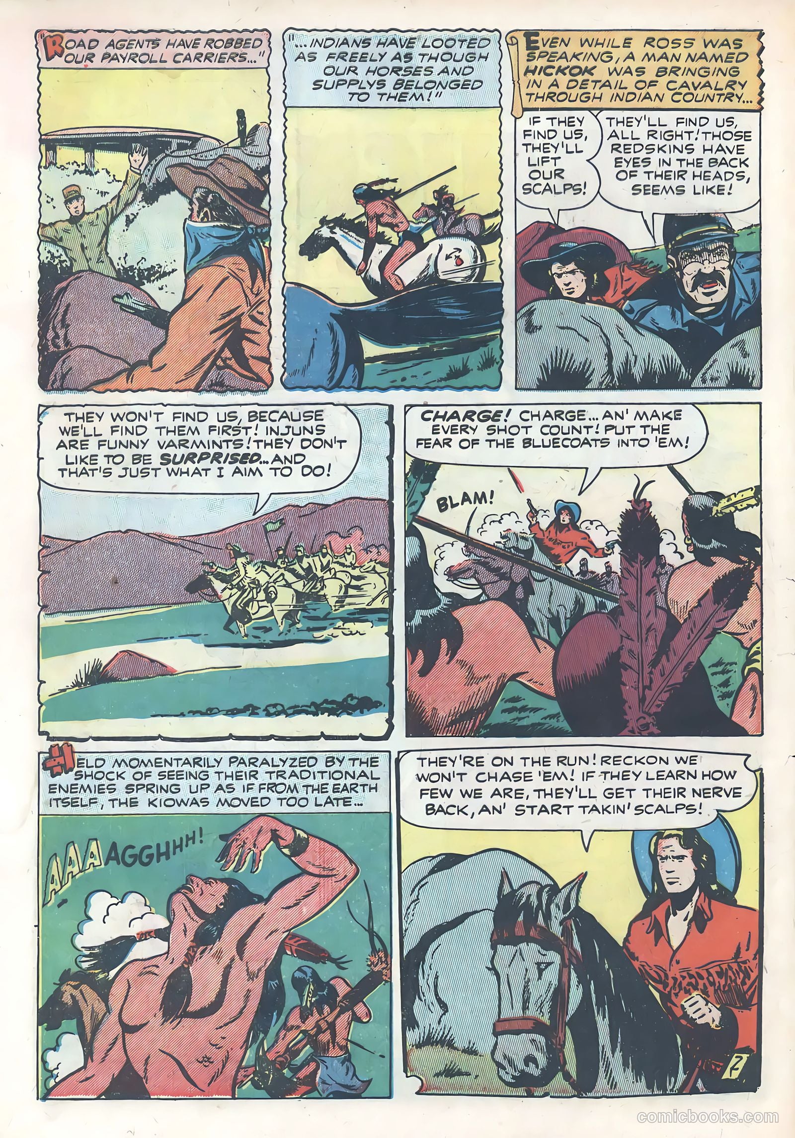 Wild Bill Hickok #2 (1949) — page 4 of 37