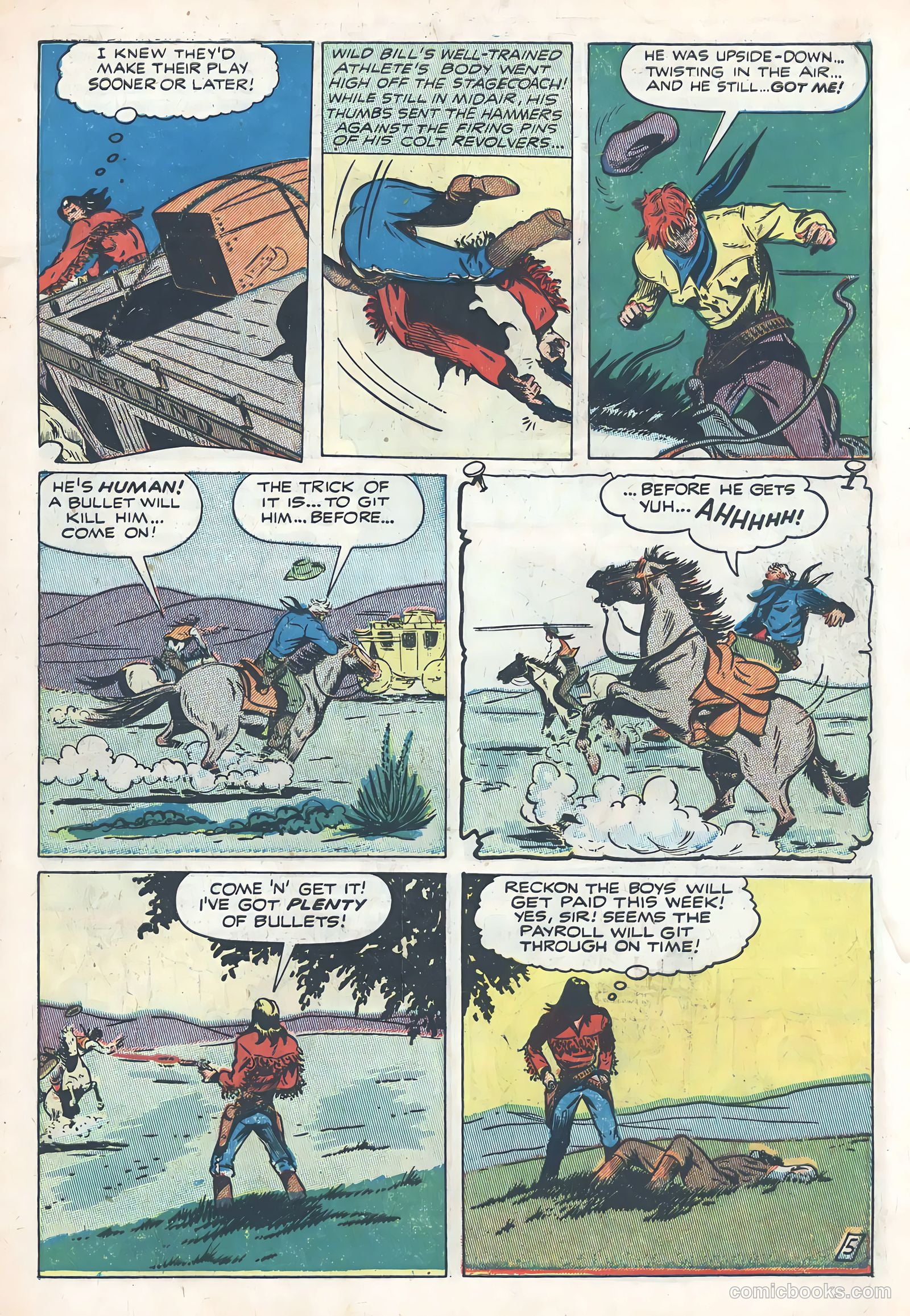 Wild Bill Hickok #2 (1949) — page 7 of 37