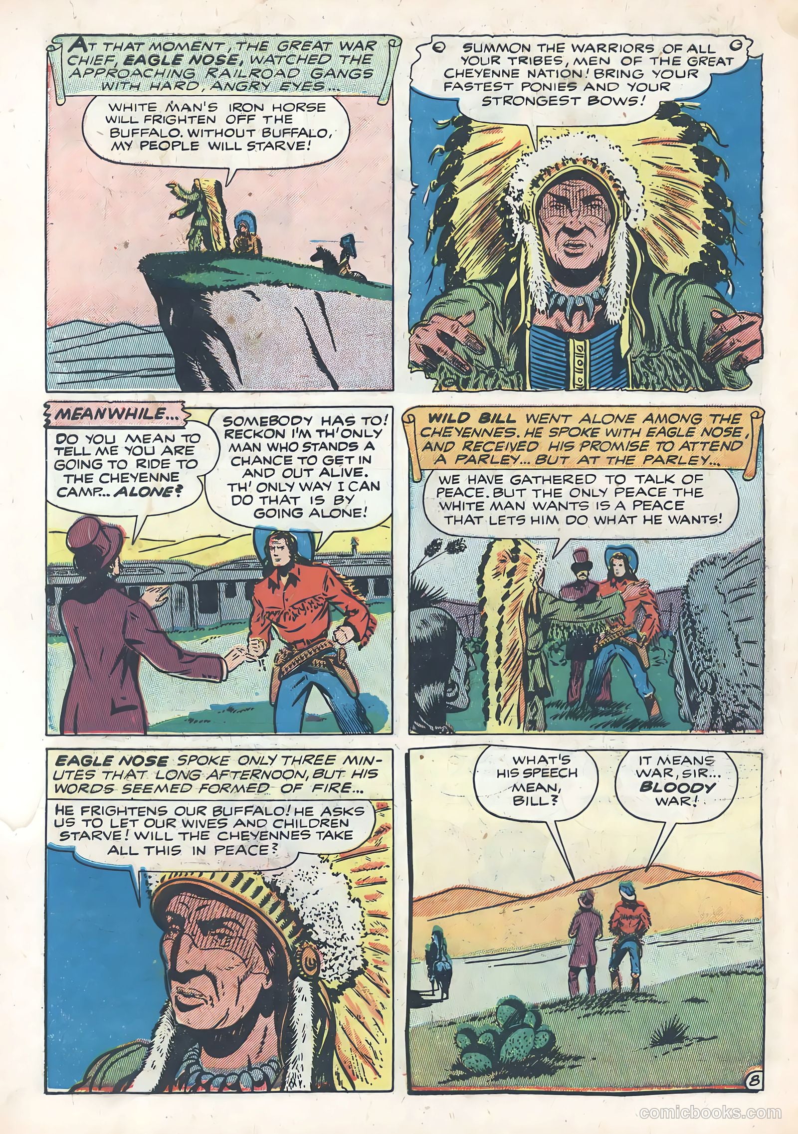 Wild Bill Hickok #2 (1949) — page 10 of 37