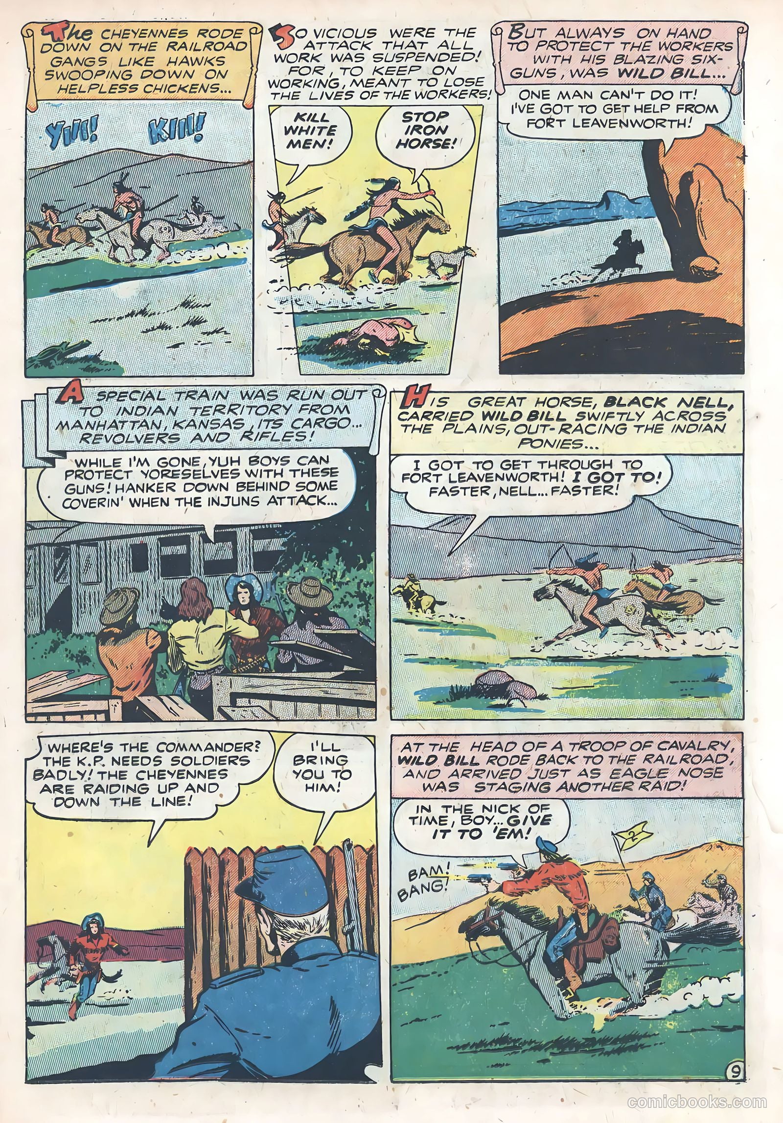 Wild Bill Hickok #2 (1949) — page 11 of 37
