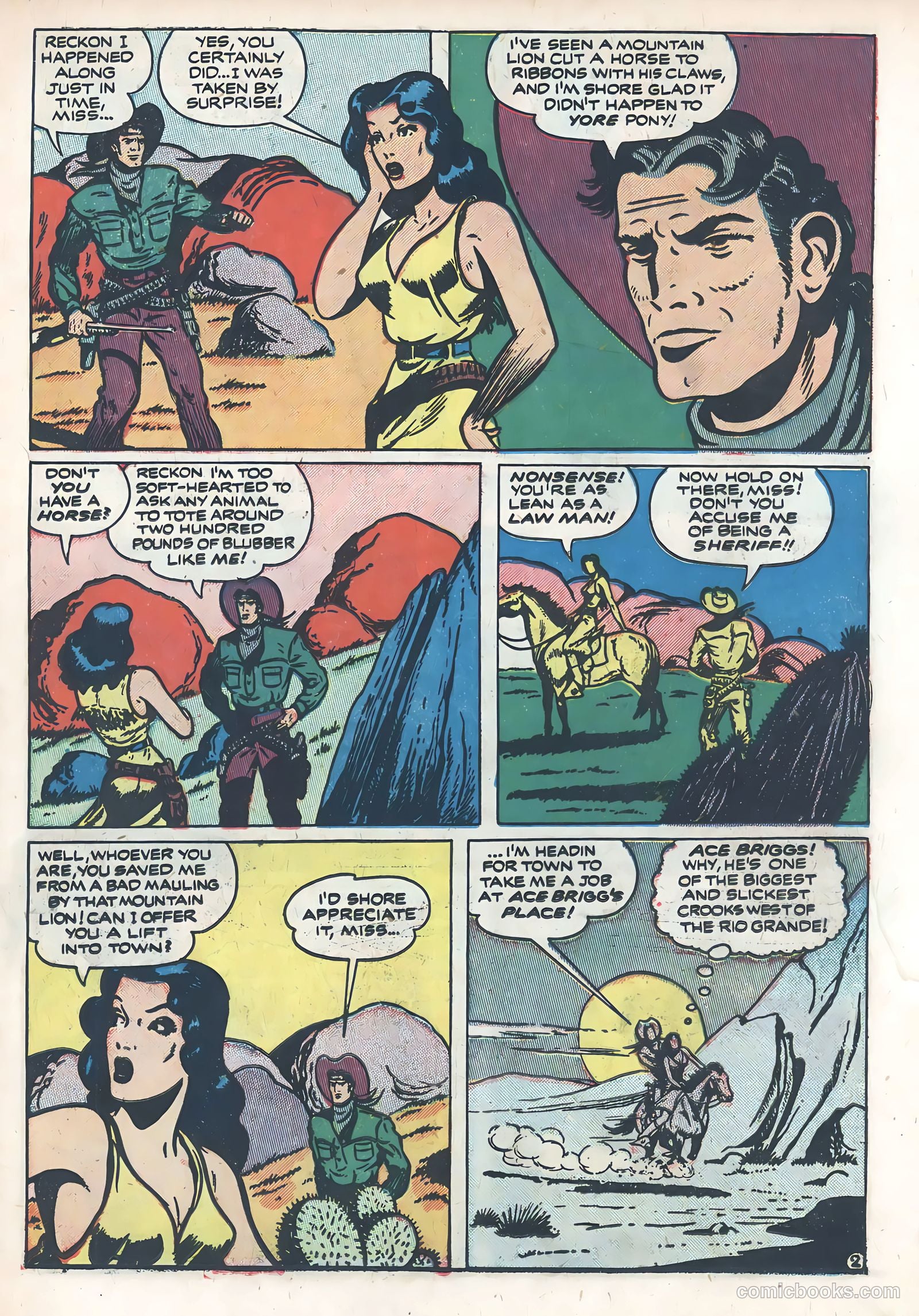 Wild Bill Hickok #2 (1949) — page 15 of 37