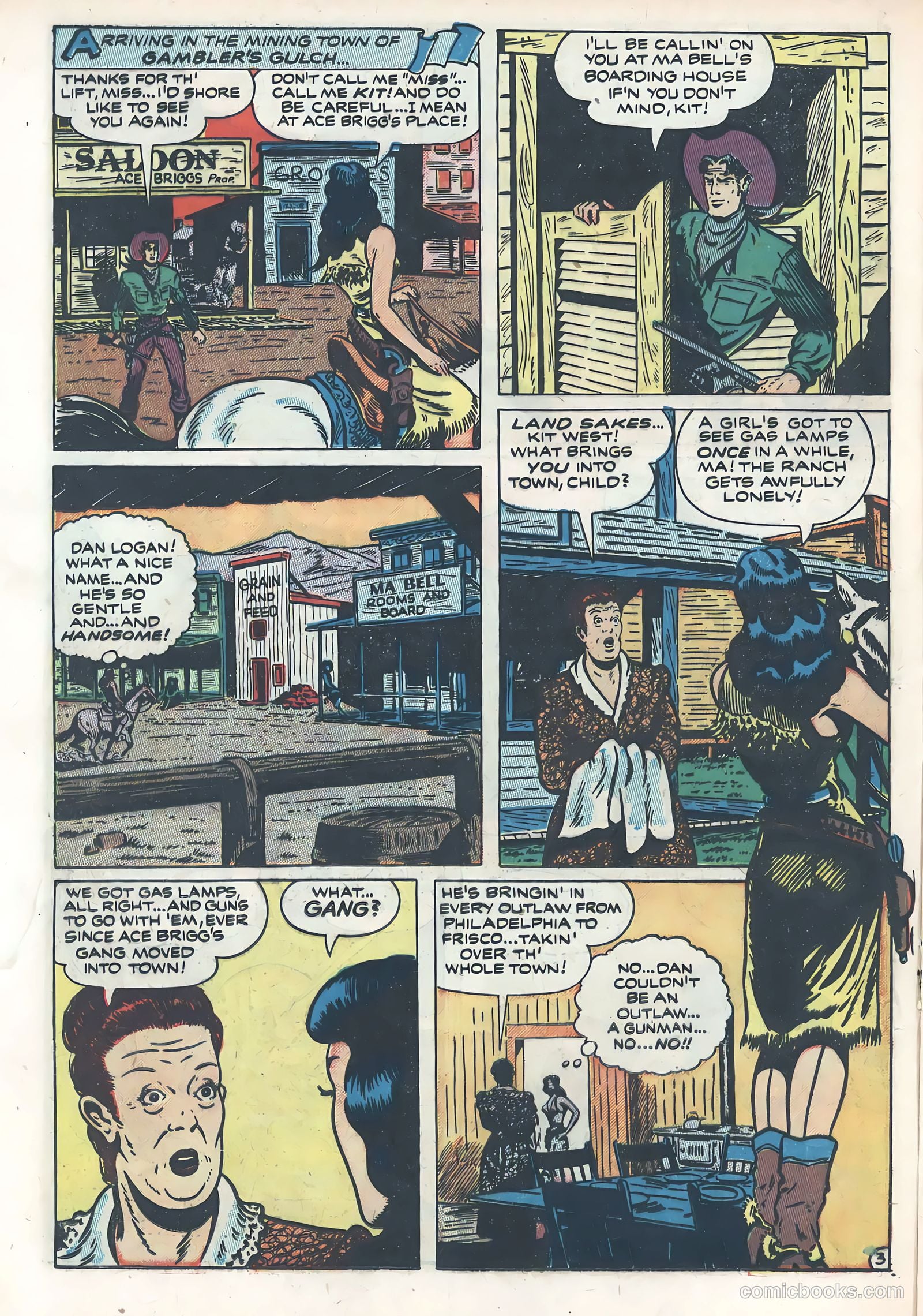 Wild Bill Hickok #2 (1949) — page 16 of 37