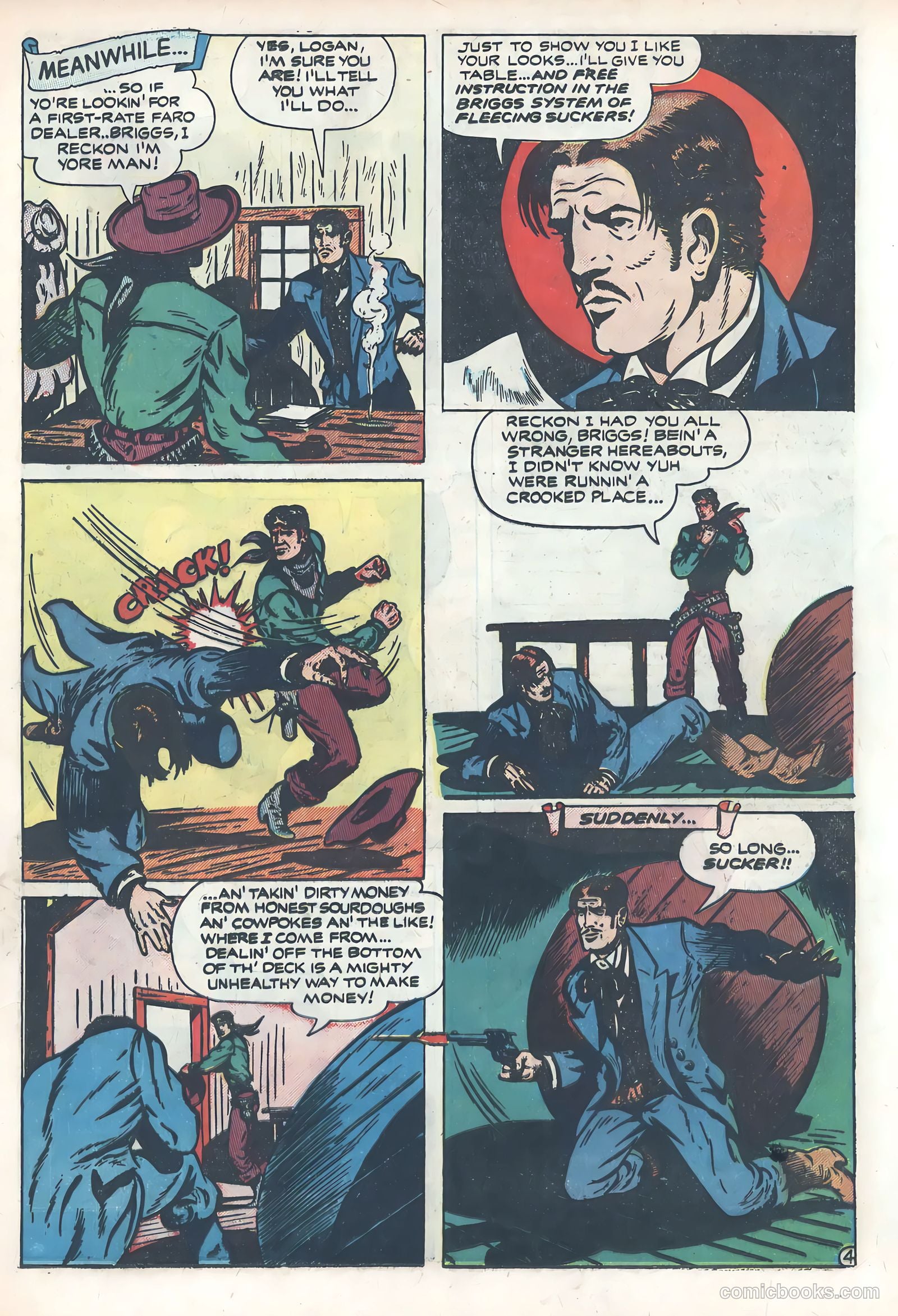 Wild Bill Hickok #2 (1949) — page 17 of 37