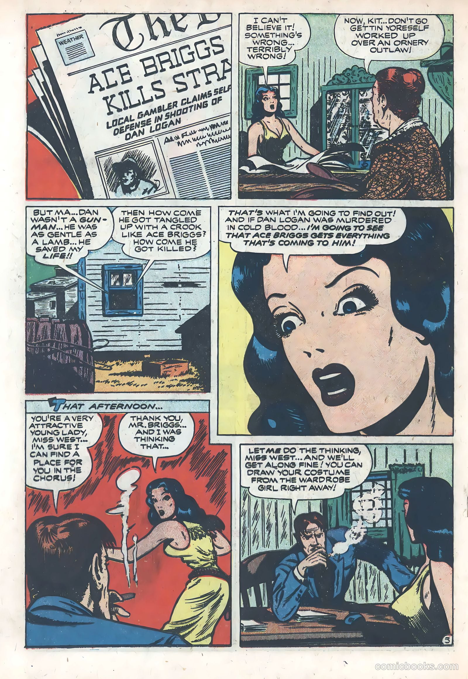Wild Bill Hickok #2 (1949) — page 18 of 37