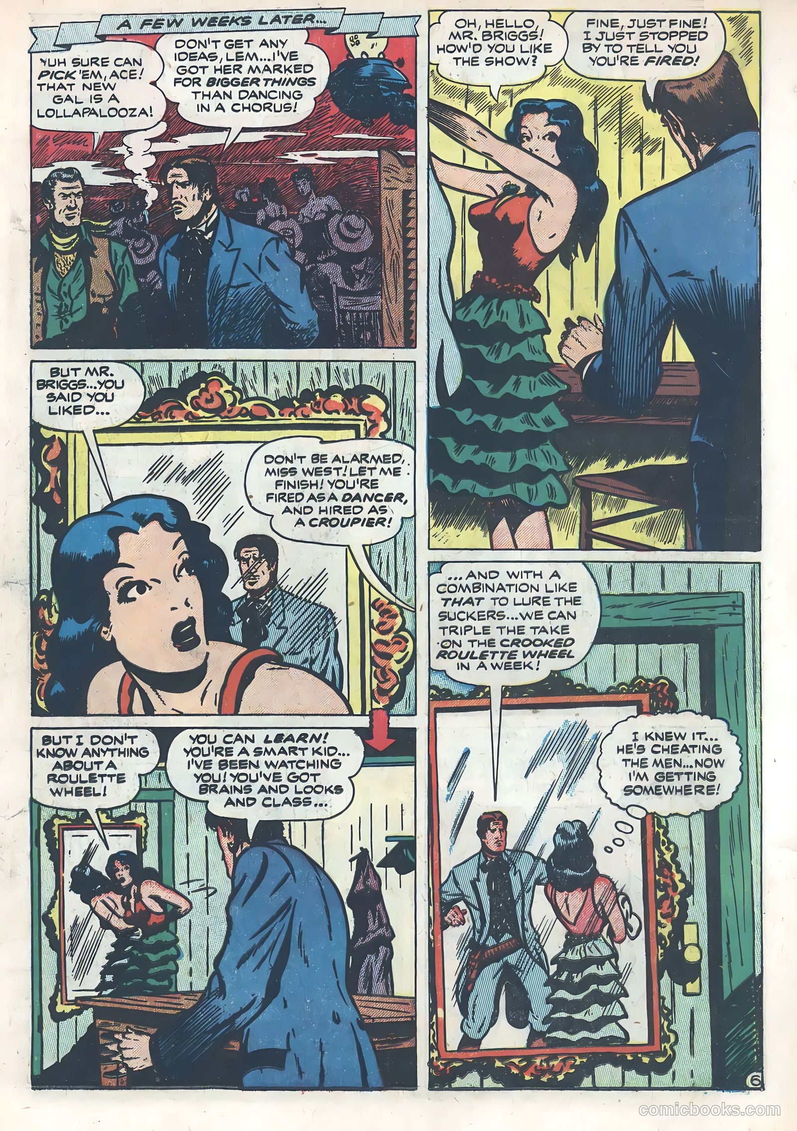 Wild Bill Hickok #2 (1949) — page 19 of 37