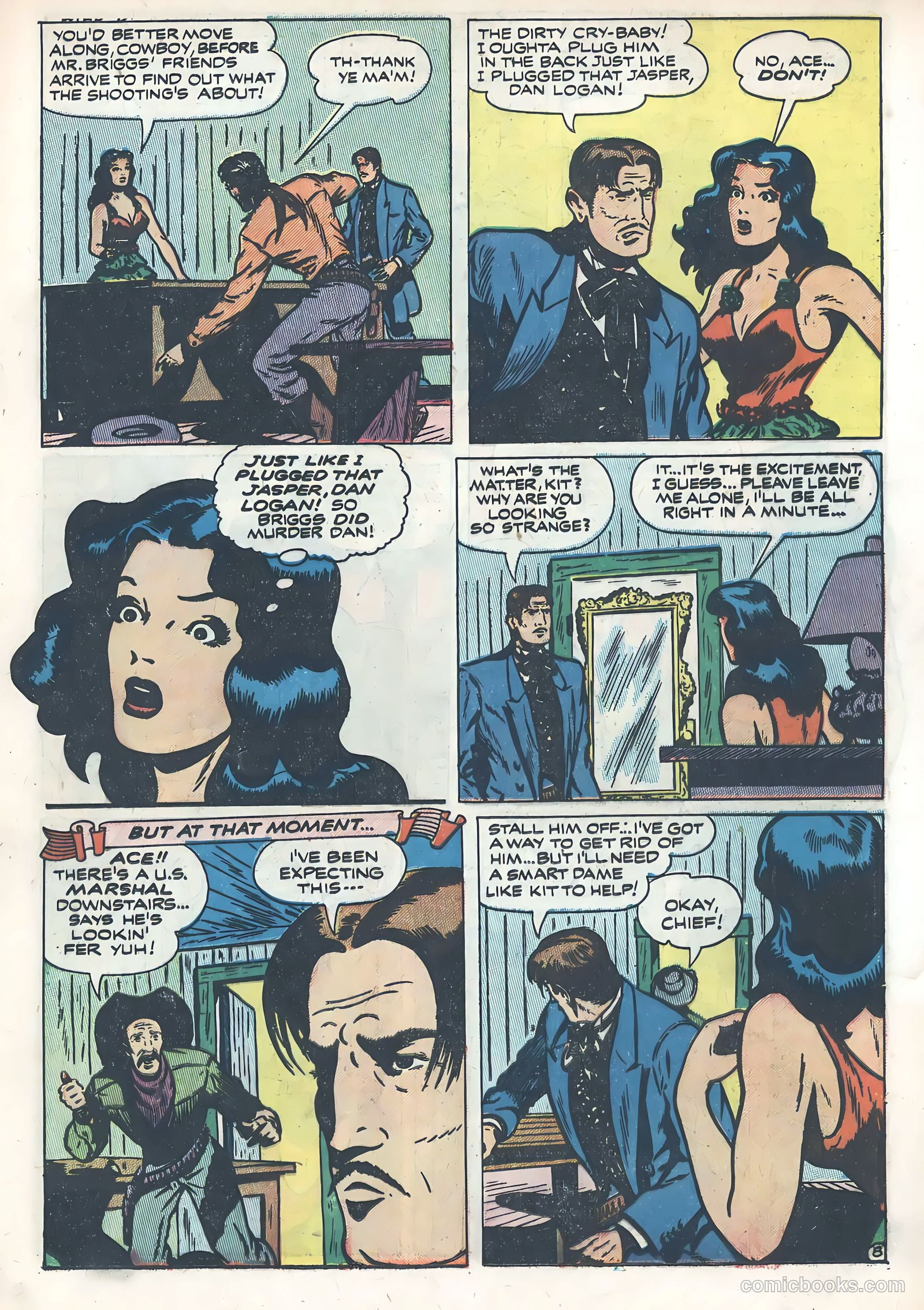 Wild Bill Hickok #2 (1949) — page 21 of 37