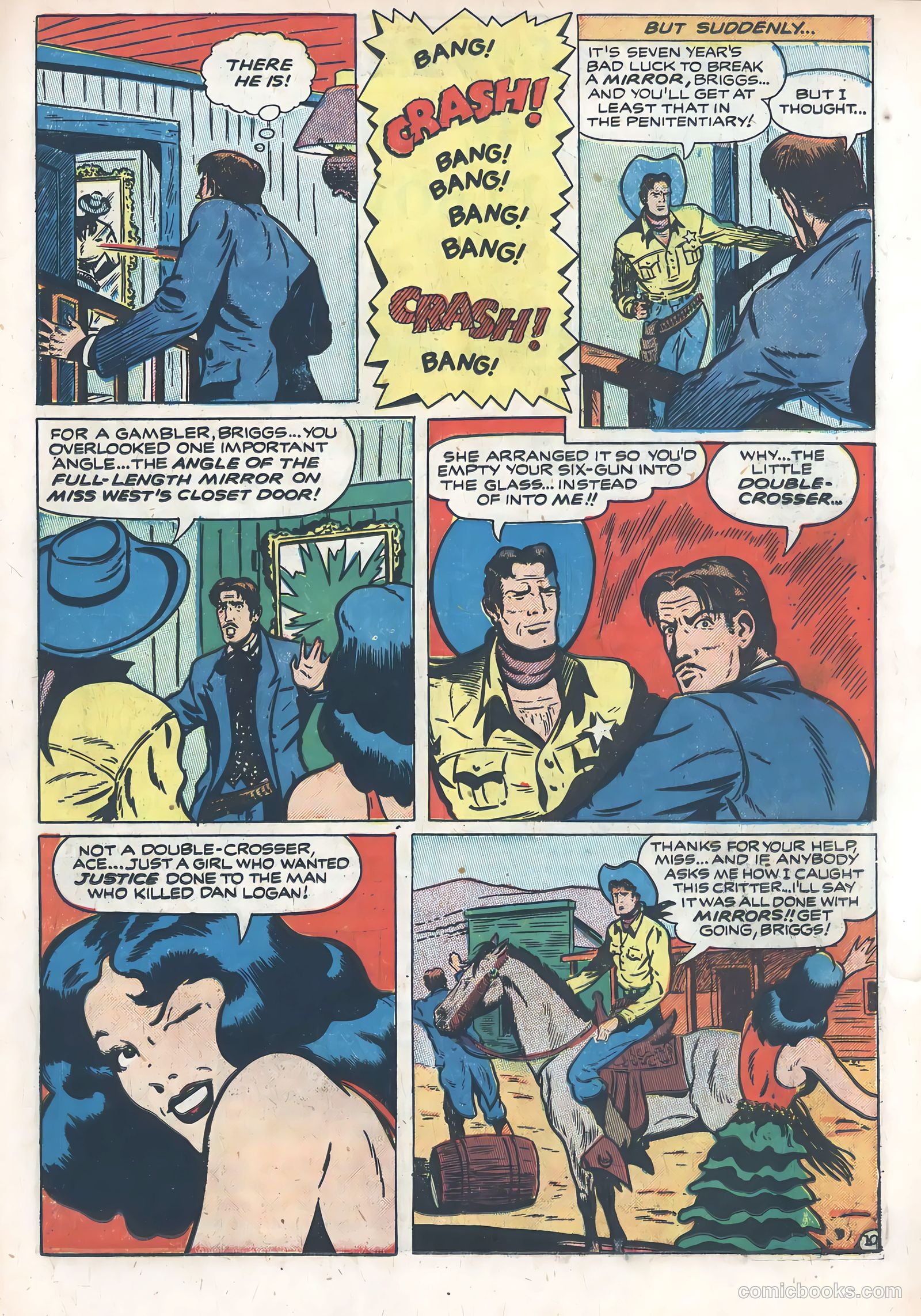 Wild Bill Hickok #2 (1949) — page 23 of 37