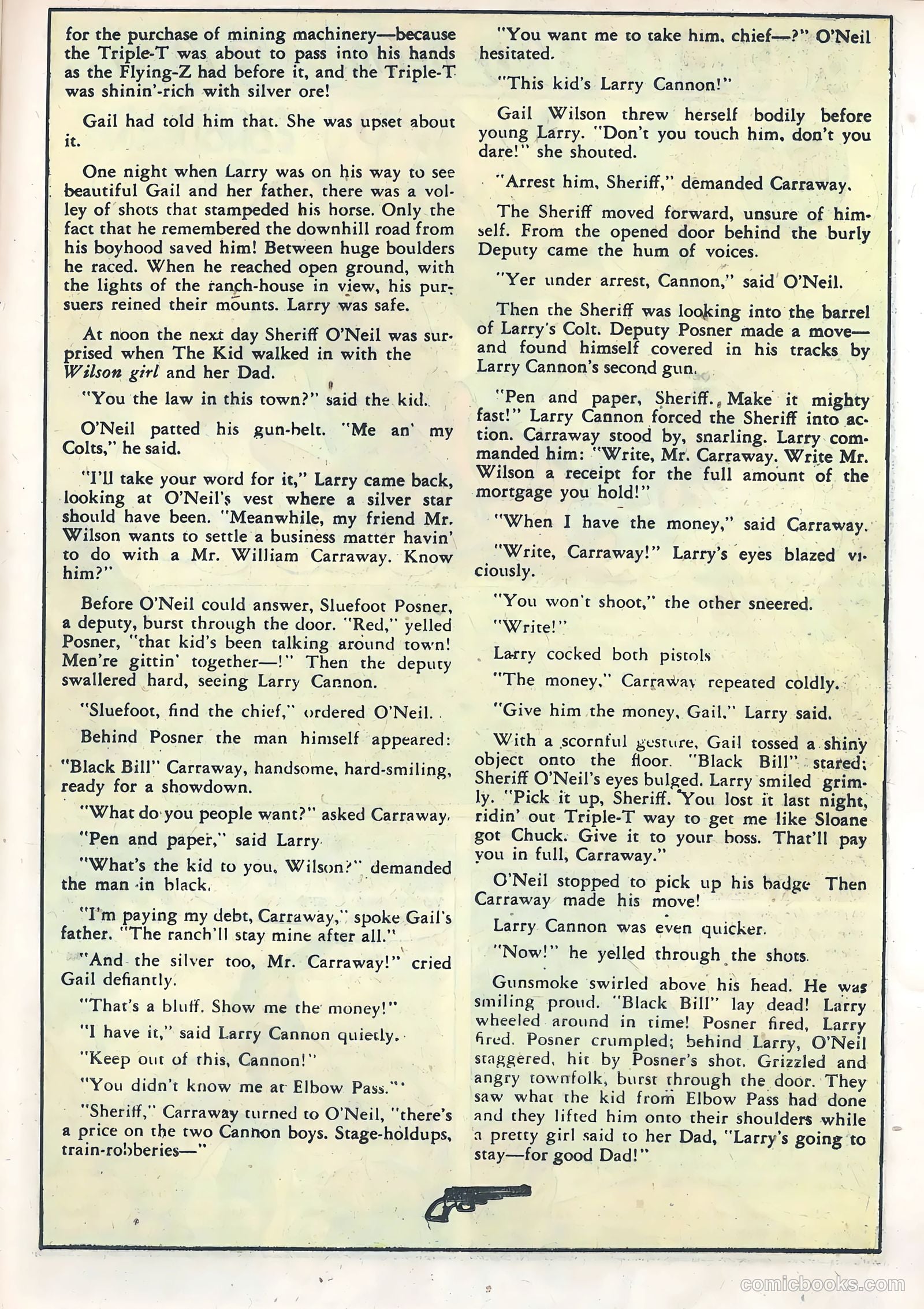 Wild Bill Hickok #2 (1949) — page 25 of 37
