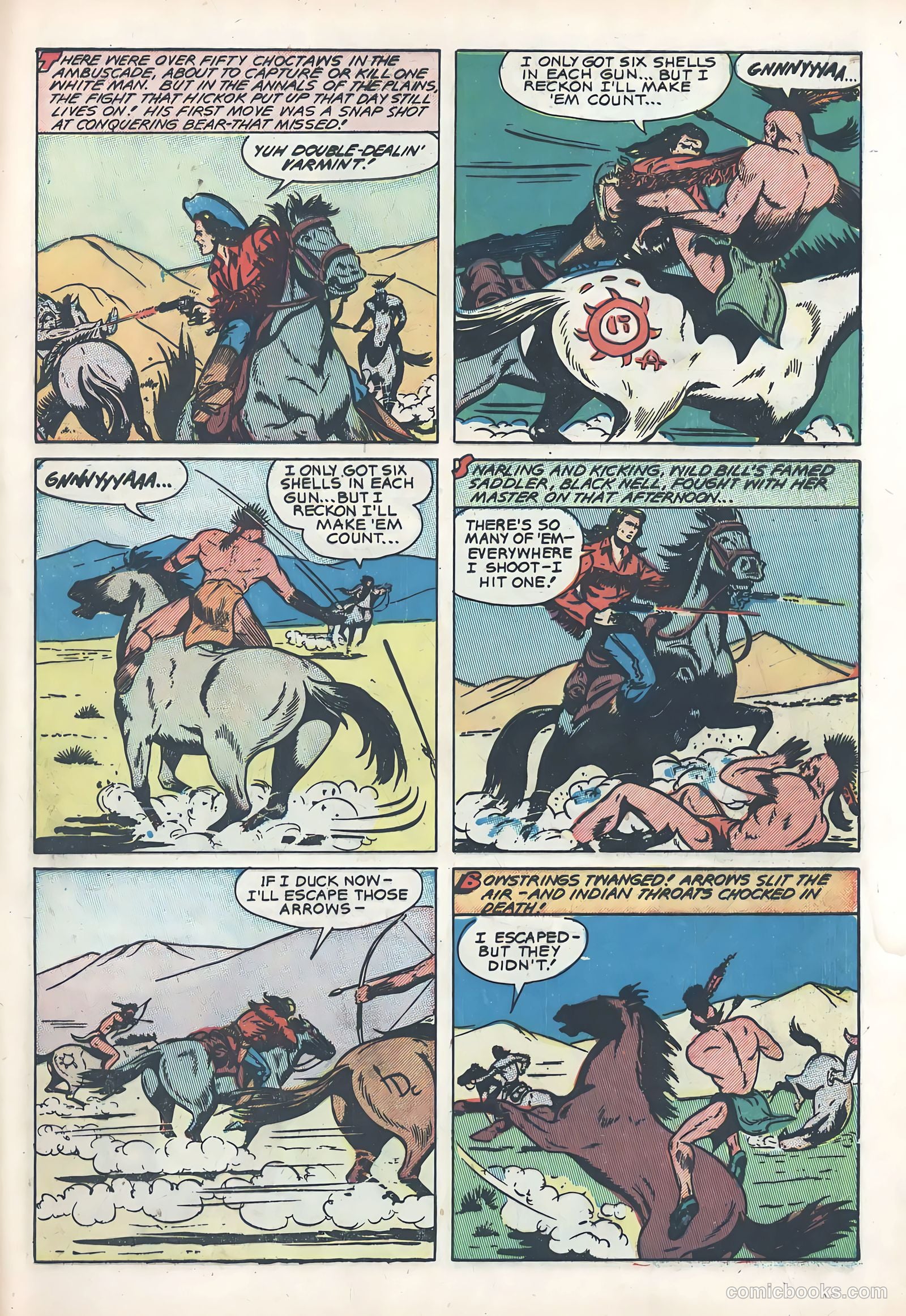 Wild Bill Hickok #2 (1949) — page 29 of 37
