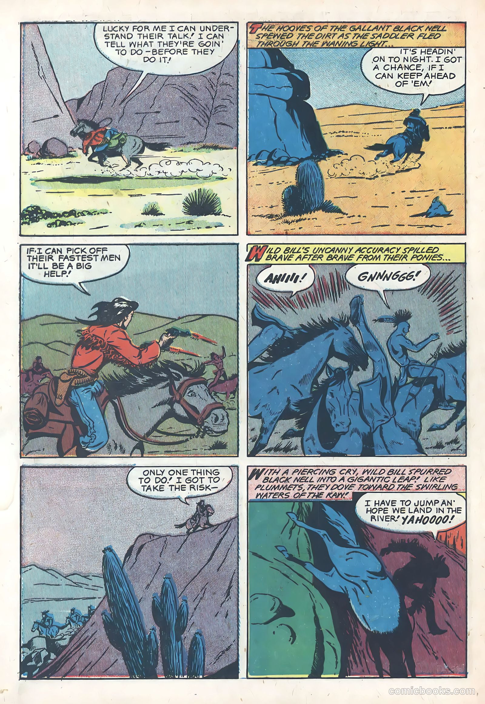 Wild Bill Hickok #2 (1949) — page 30 of 37