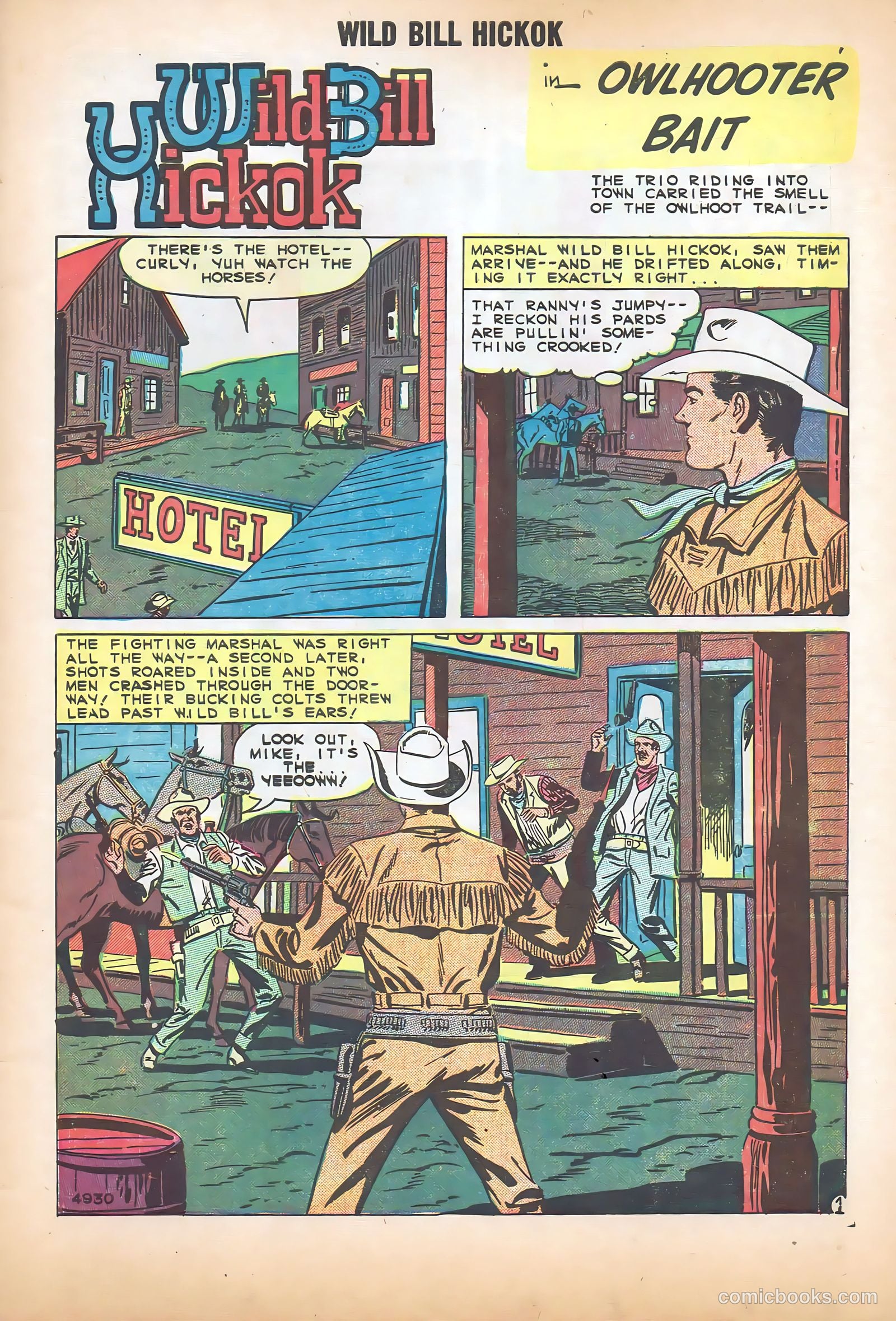 Wild Bill Hickok #2 (1959) — page 3 of 36