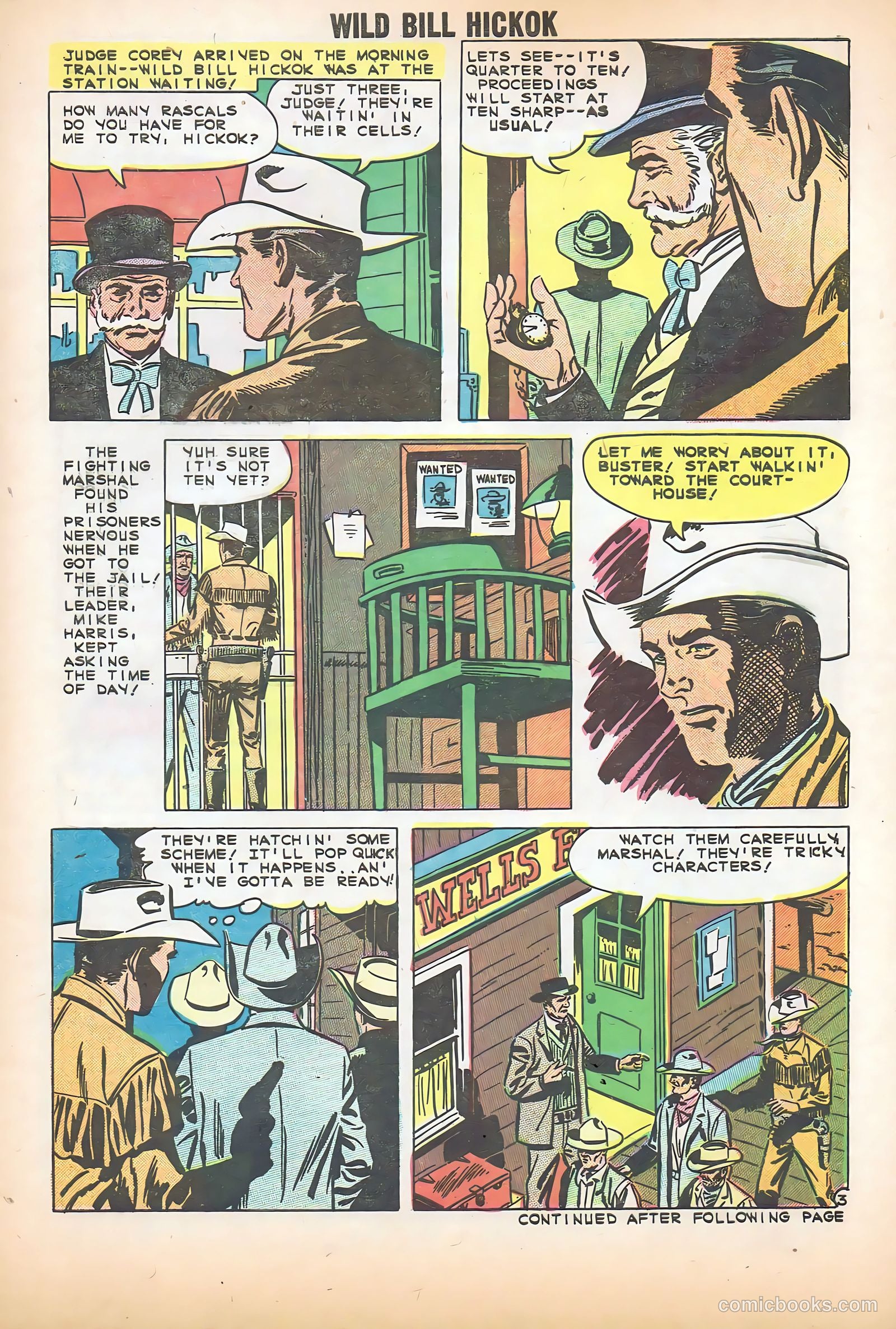 Wild Bill Hickok #2 (1959) — page 5 of 36