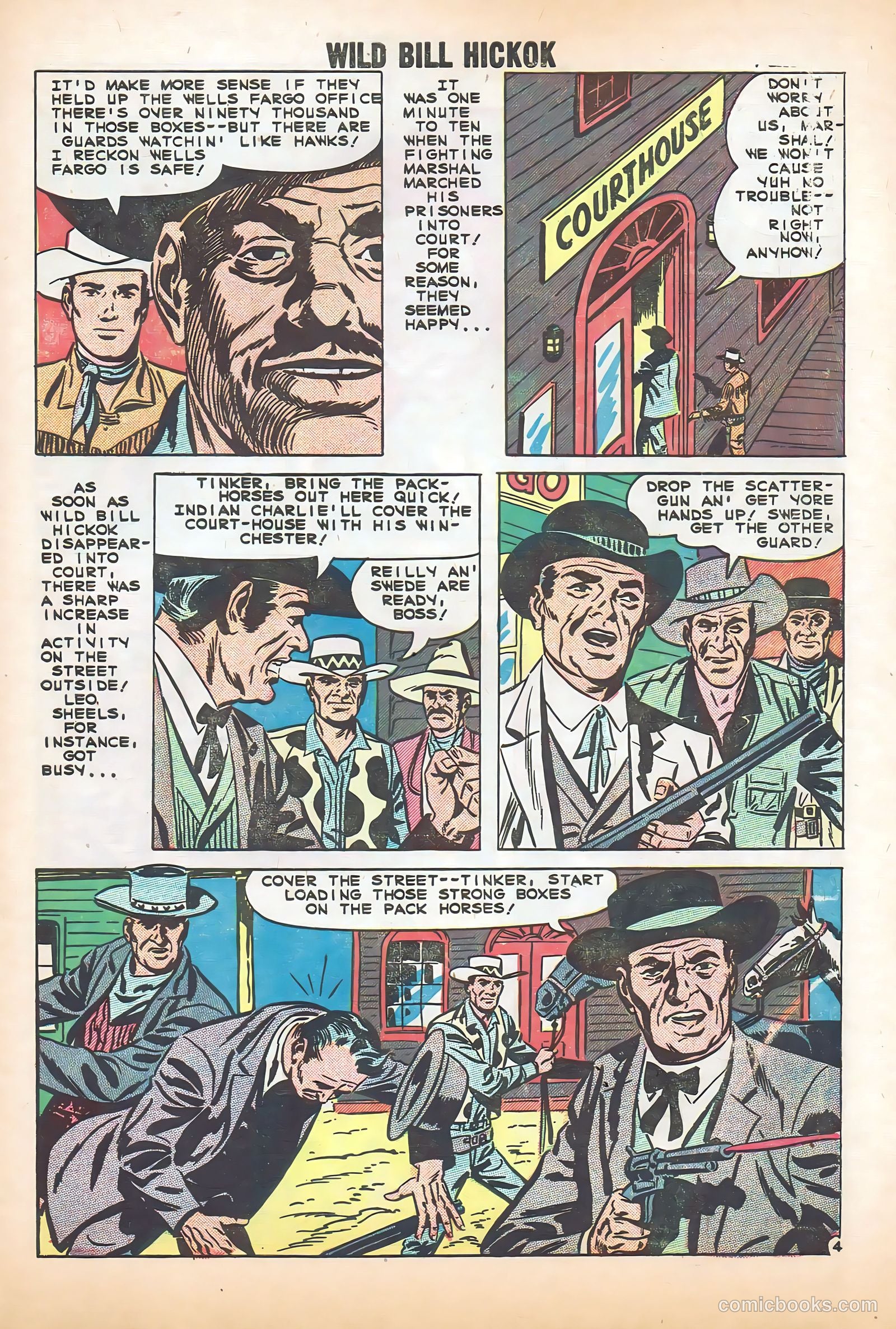 Wild Bill Hickok #2 (1959) — page 7 of 36