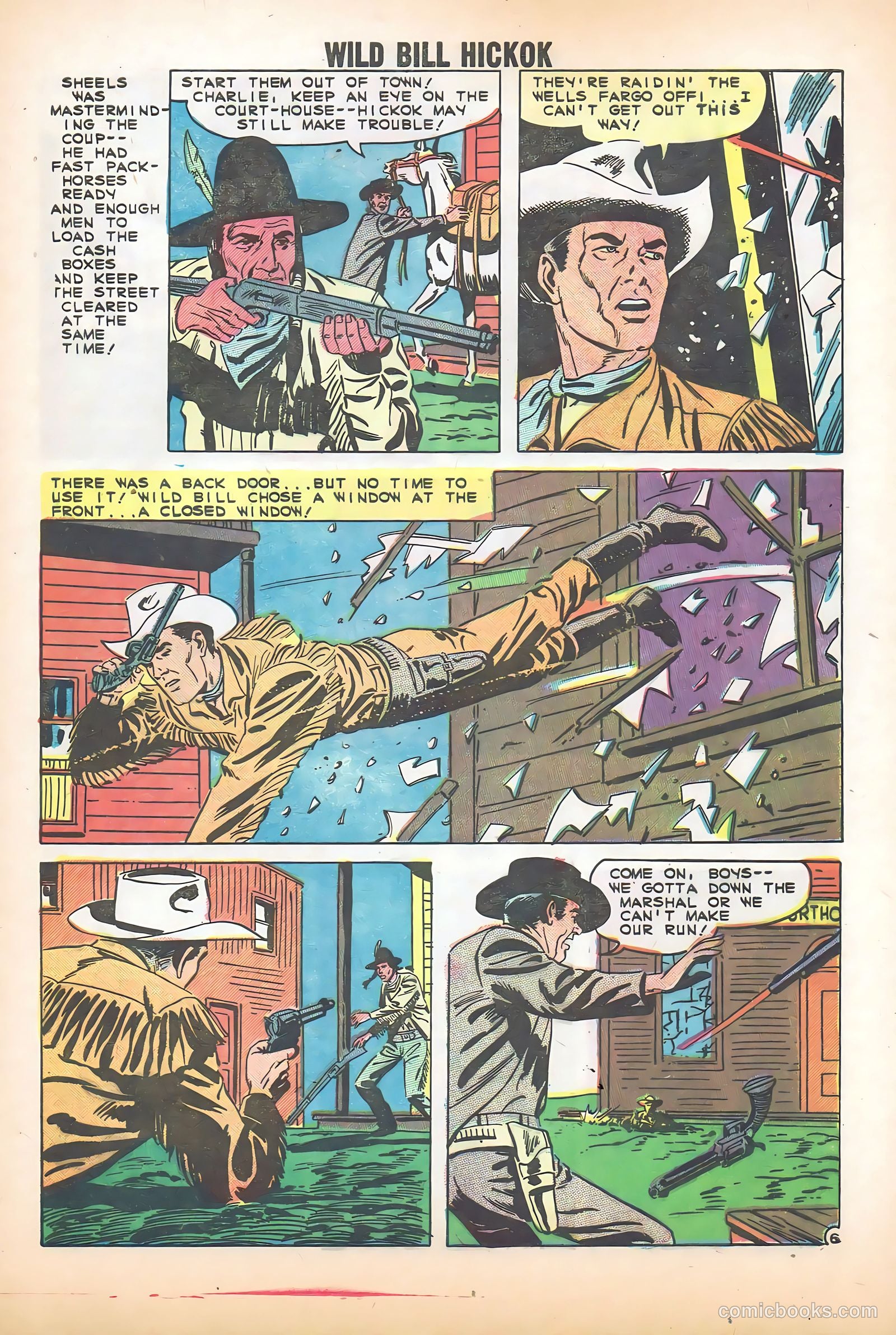 Wild Bill Hickok #2 (1959) — page 9 of 36
