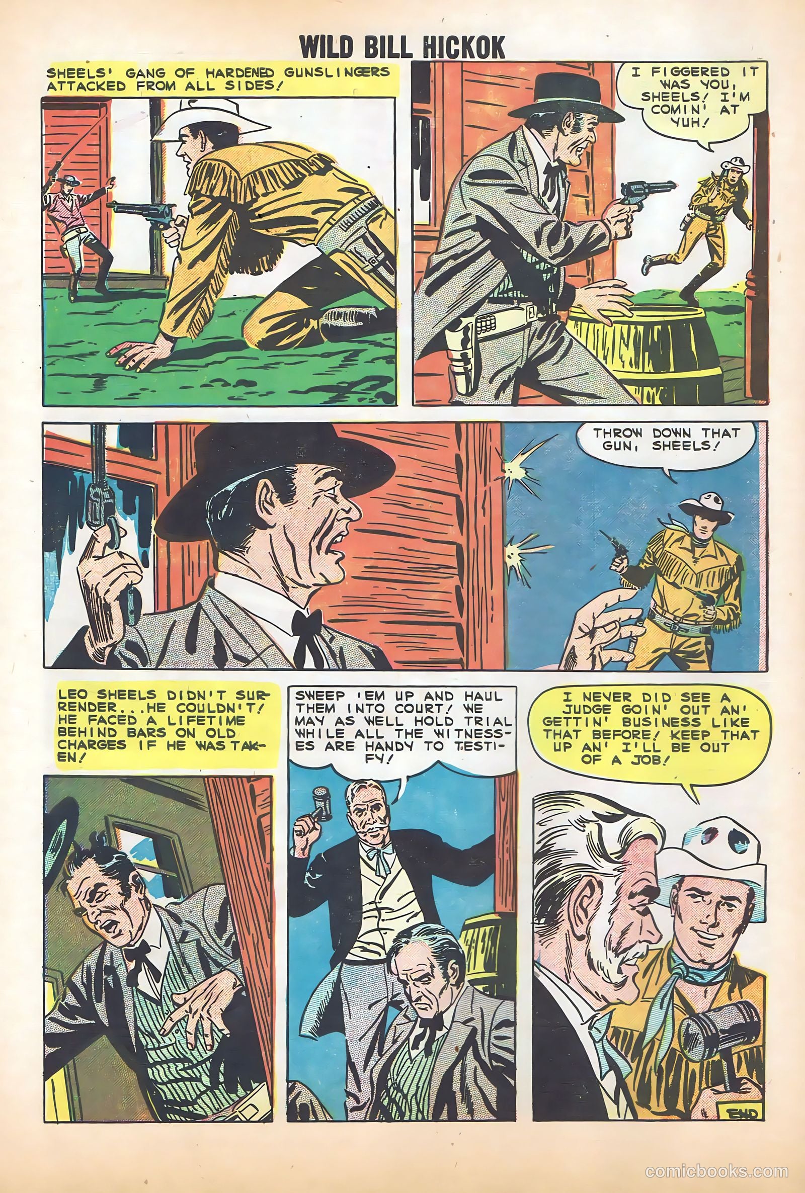 Wild Bill Hickok #2 (1959) — page 10 of 36