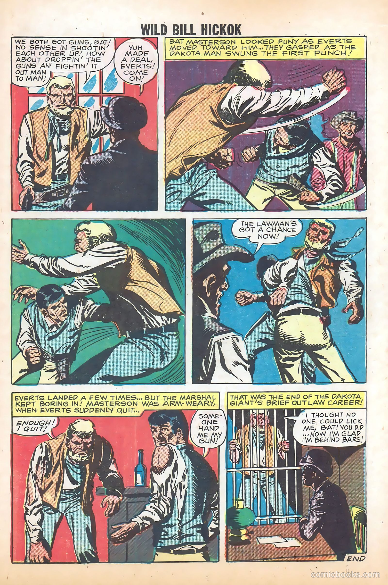 Wild Bill Hickok #2 (1959) — page 19 of 36