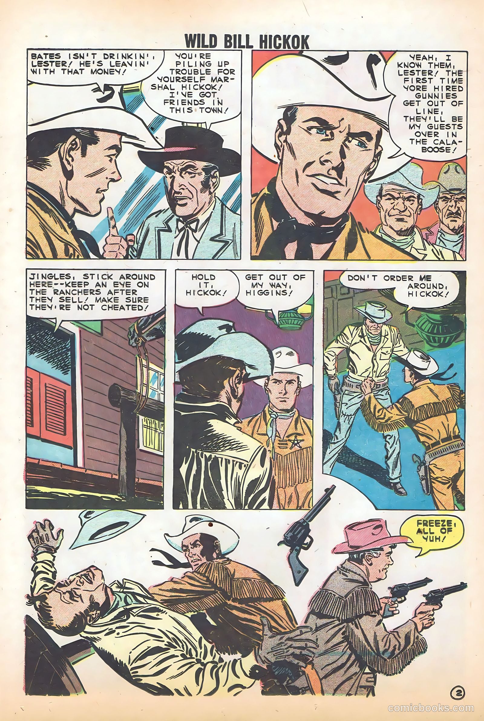 Wild Bill Hickok #2 (1959) — page 24 of 36