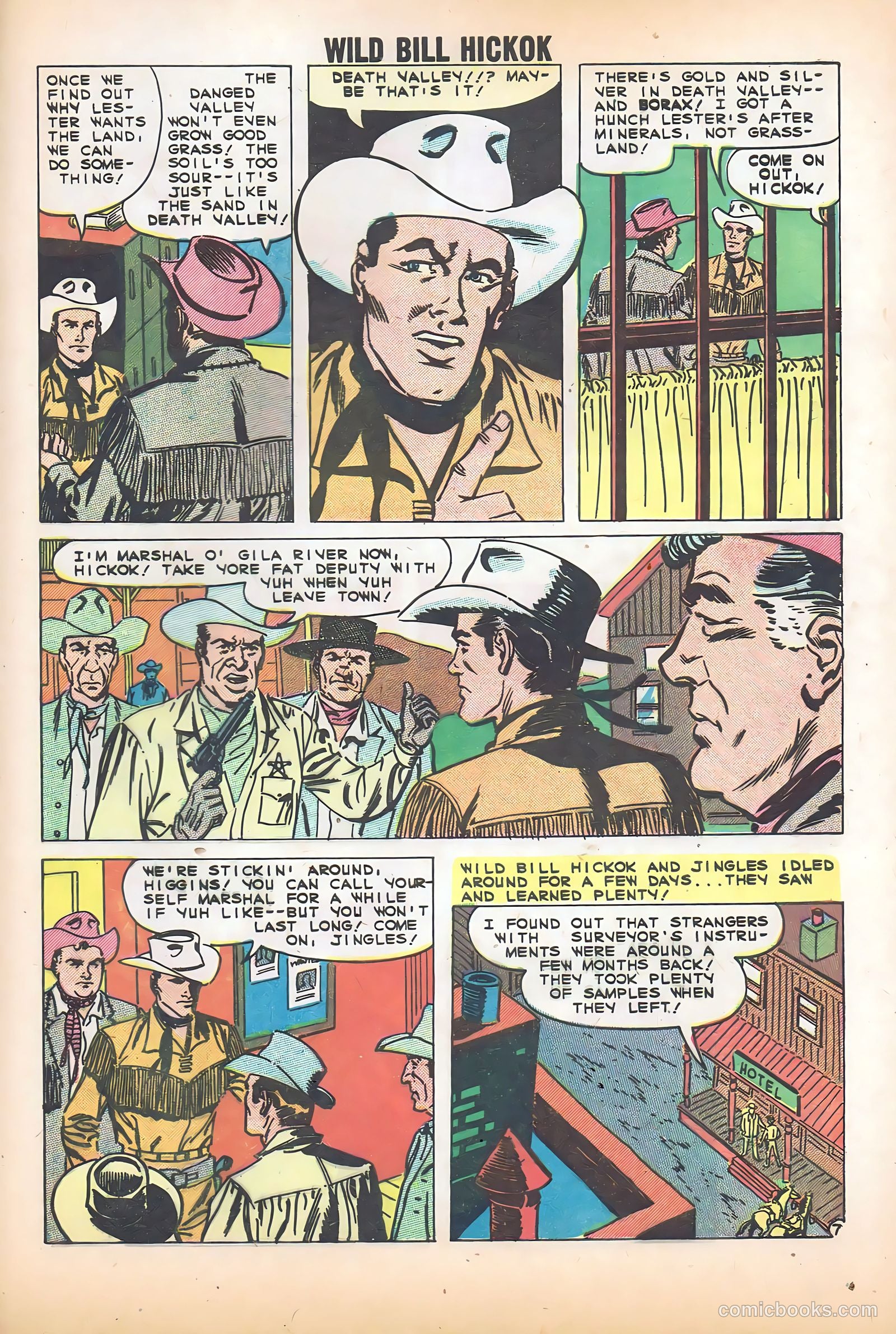 Wild Bill Hickok #2 (1959) — page 29 of 36